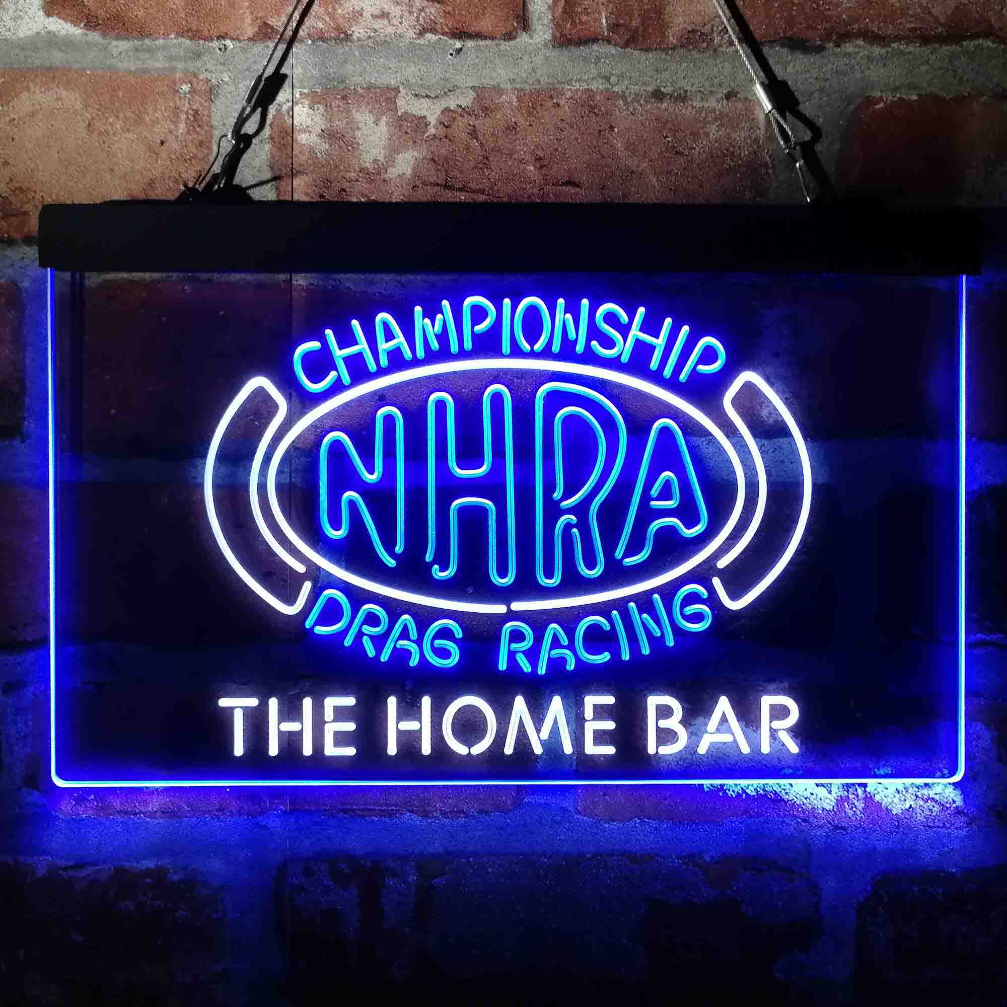NHRA Drags Racing Custom Personalized Neon-Like LED Sign