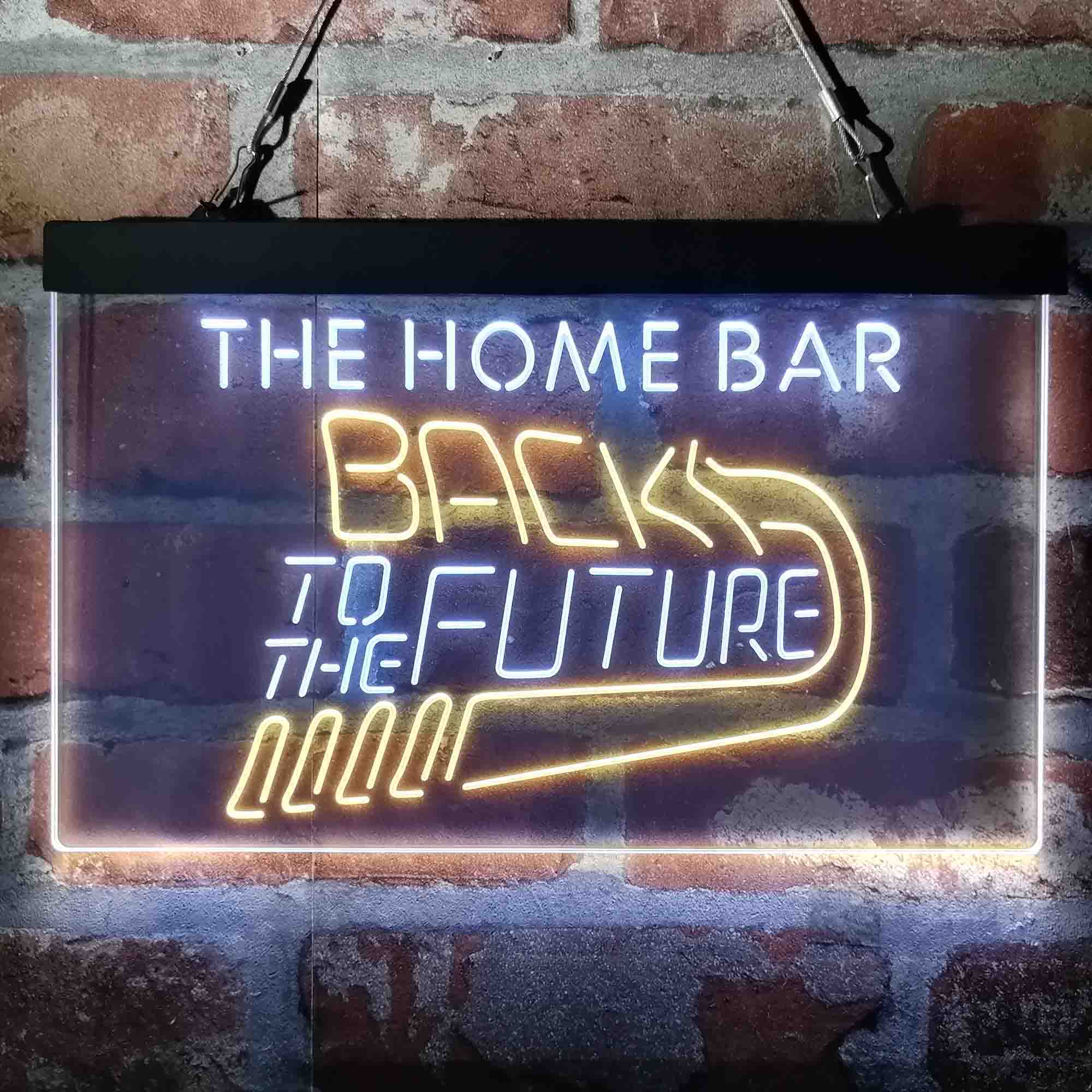 Back to The Future Movie Home Theater Custom Personalized Neon-Like LED Sign