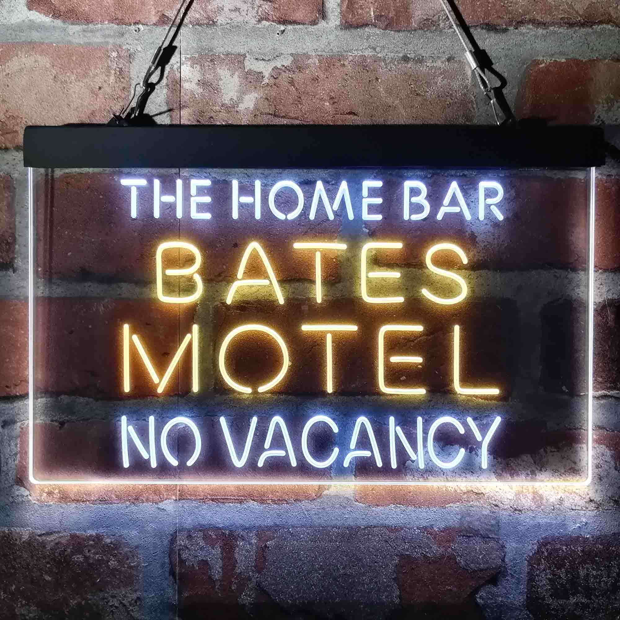 Personalized Bates Motel No Vacancy Neon LED Sign