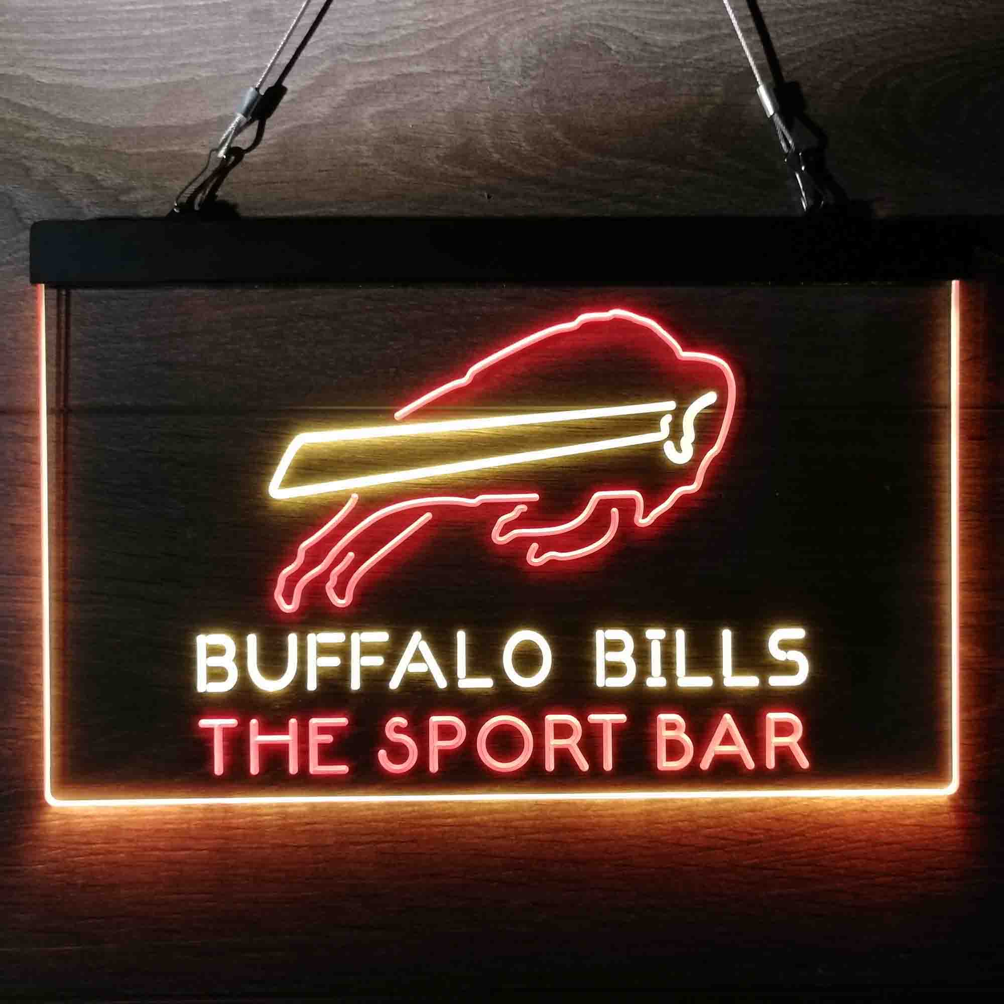 Personalized Buffalo Bills Neon-Like LED Sign