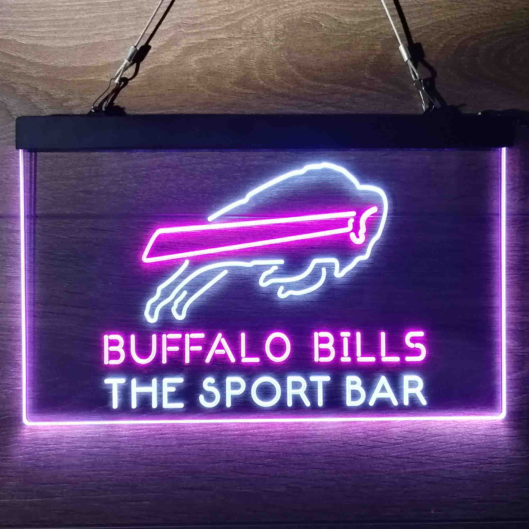 Personalized Buffalo Bills Neon-Like LED Sign