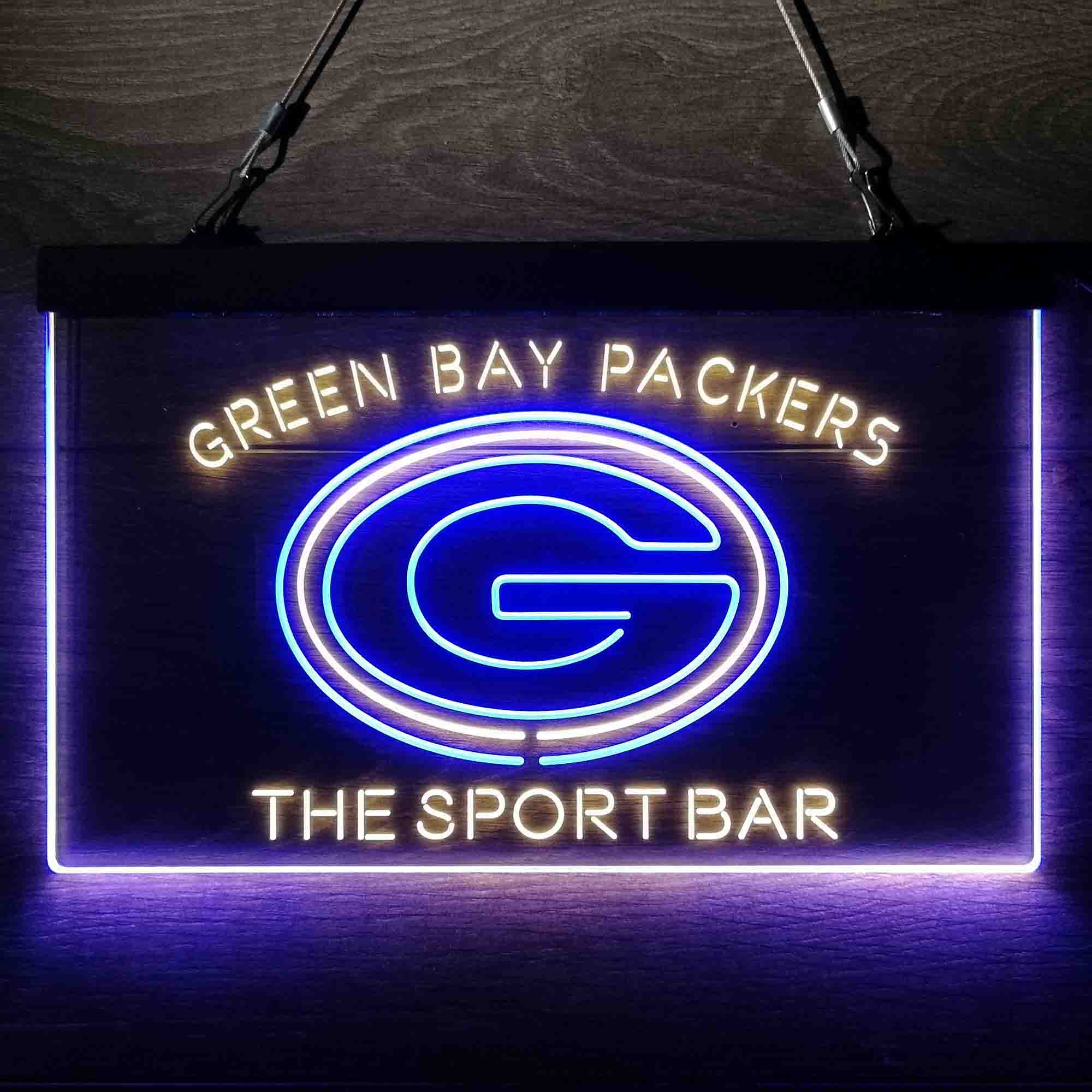 Personalized Green Bay Packers Neon LED Sign