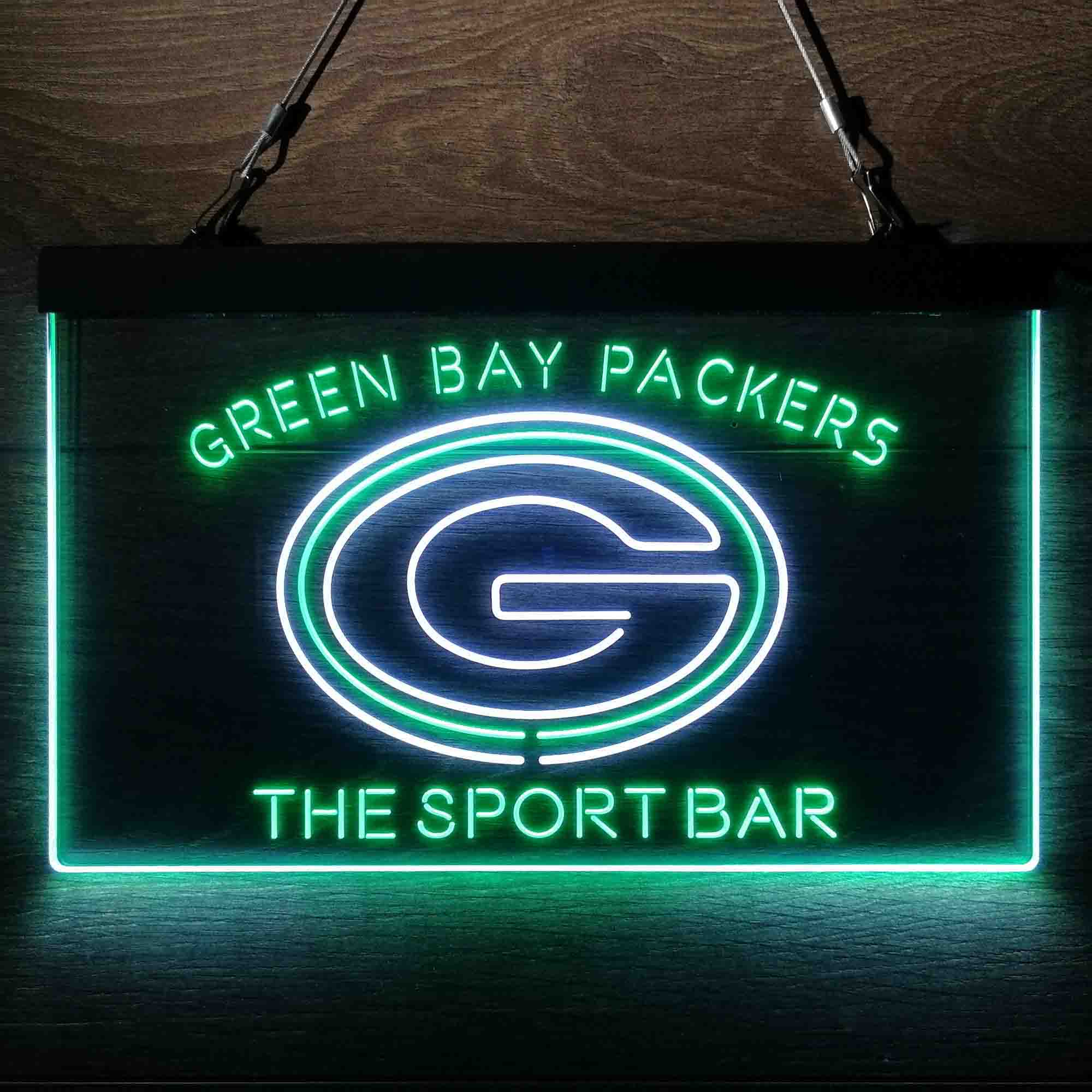 Personalized Green Bay Packers Neon LED Sign