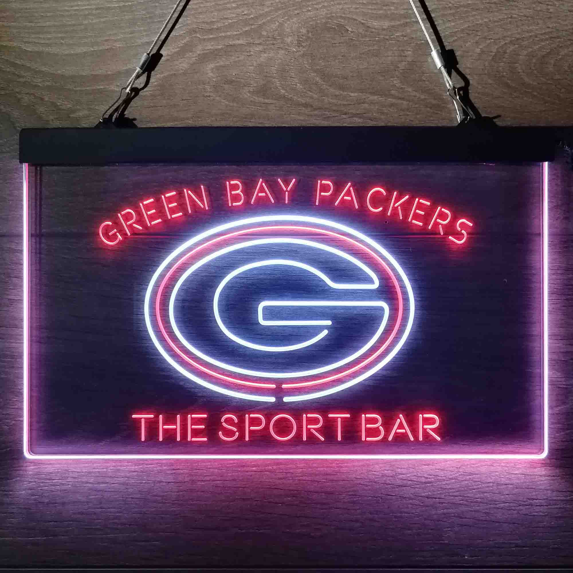 Personalized Green Bay Packers Neon LED Sign