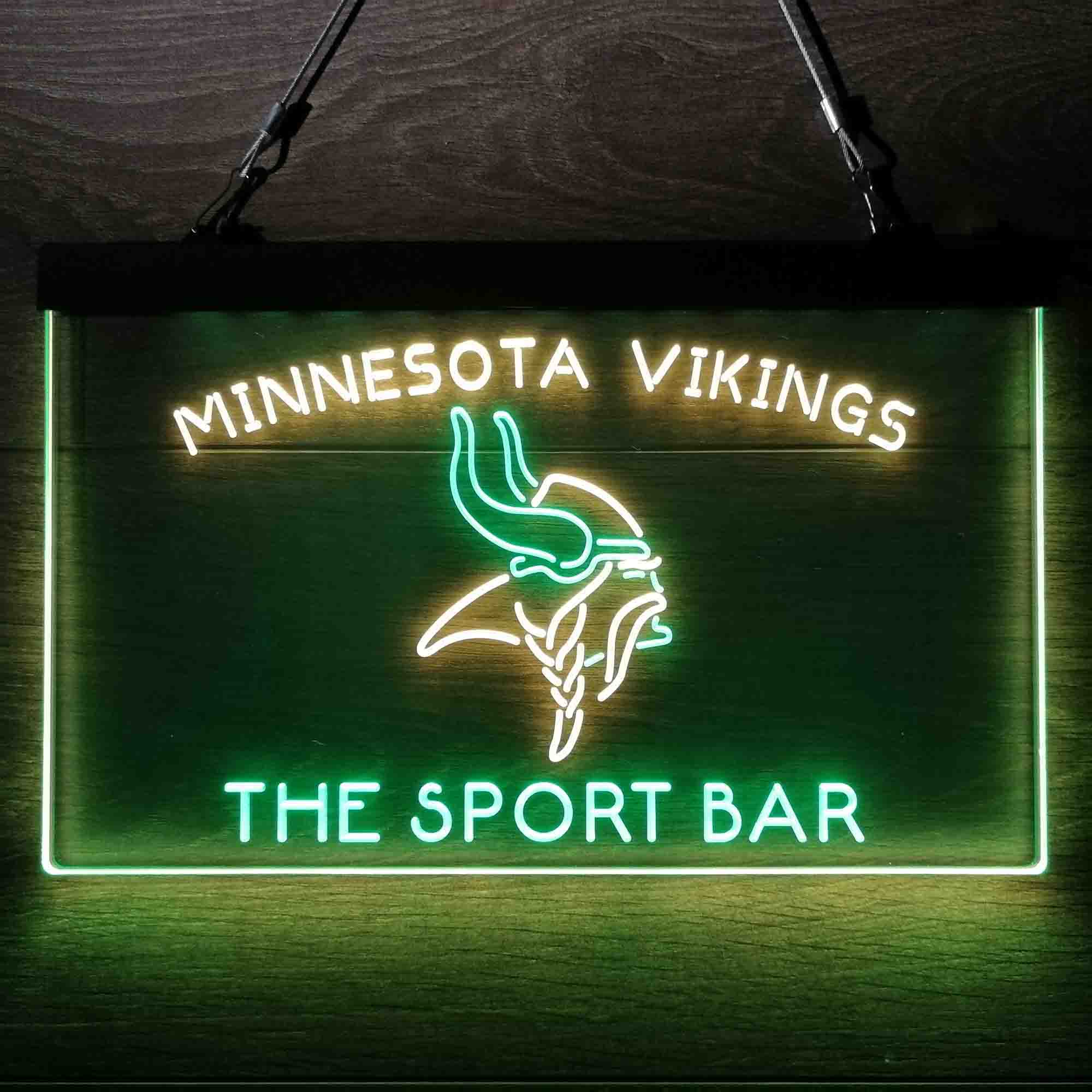 Personalized Minnesota Vikings Neon LED Sign