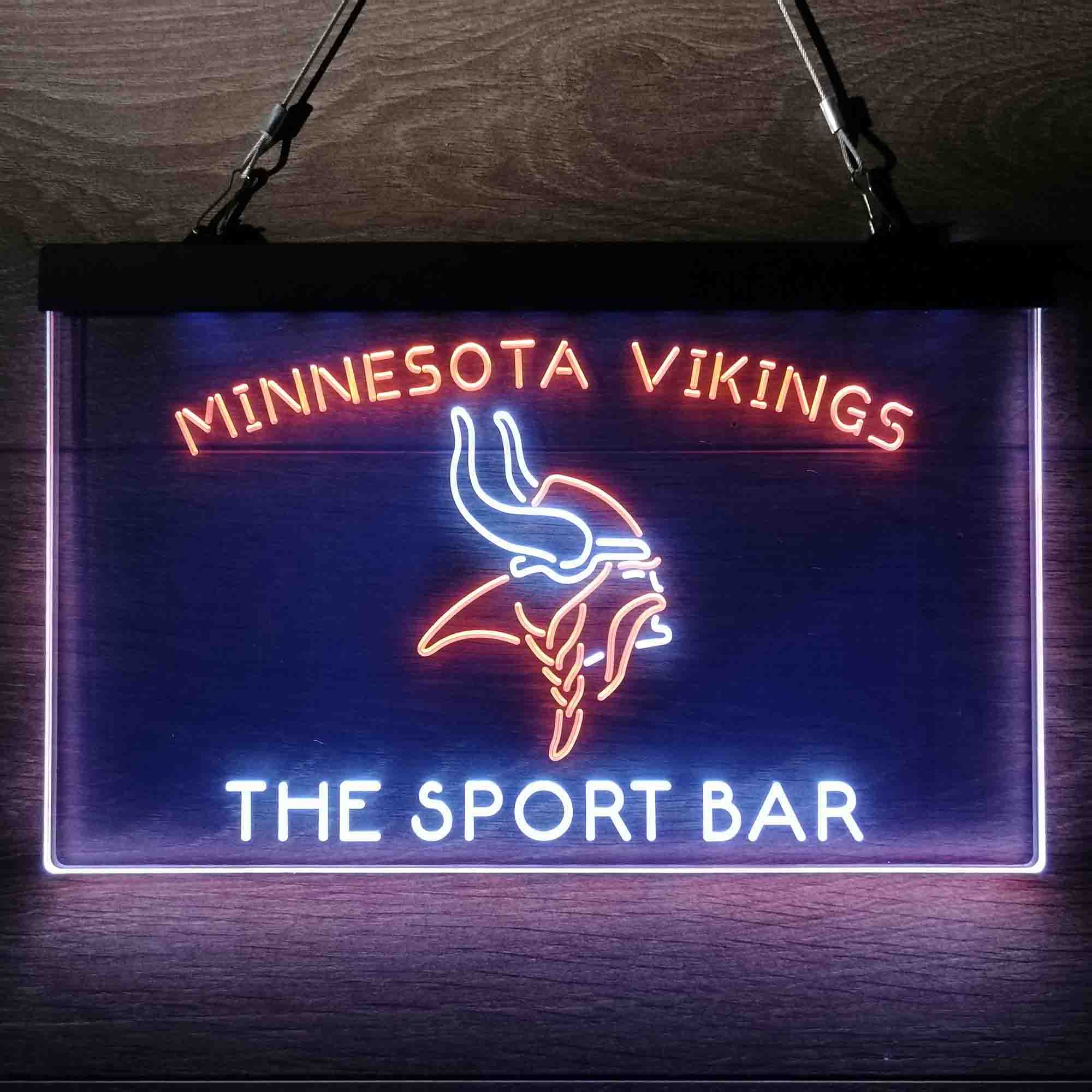 Personalized Minnesota Vikings Neon LED Sign
