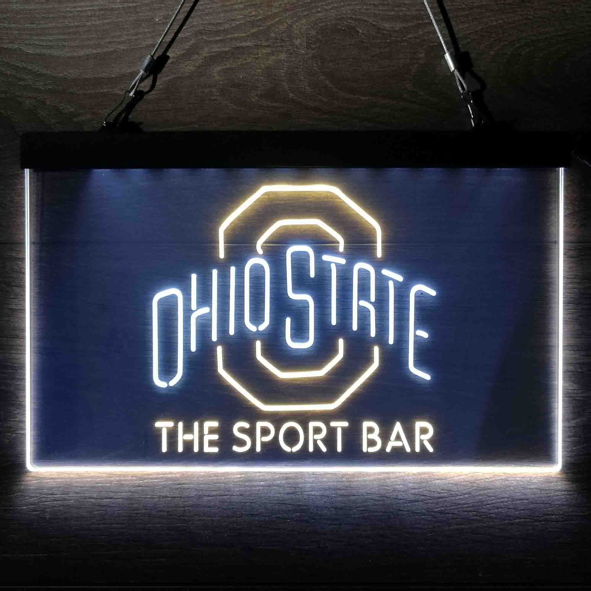 Personalized Ohio State Buckeyes Neon-Like LED Sign