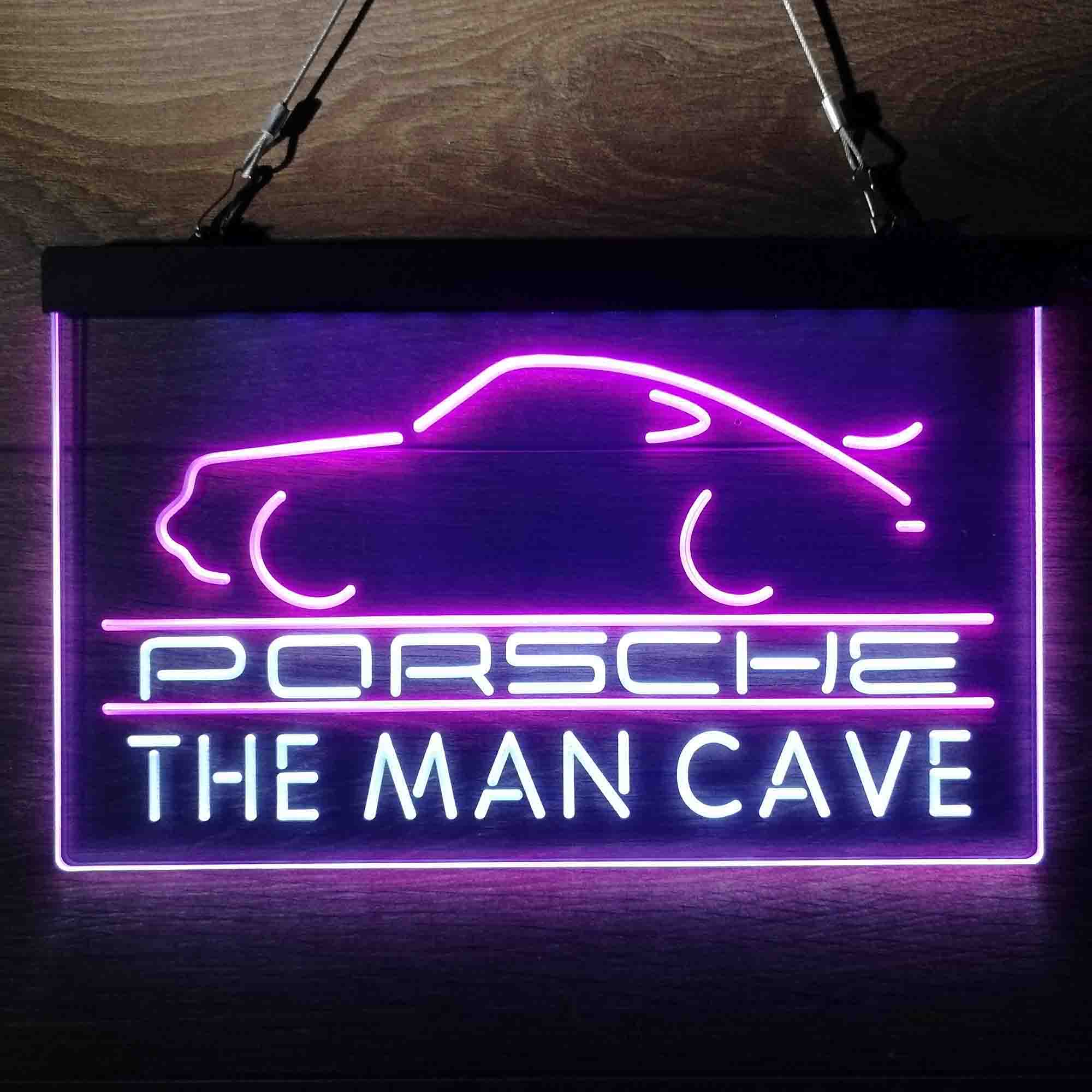 Personalized Porsche Garage Neon-Like LED Sign
