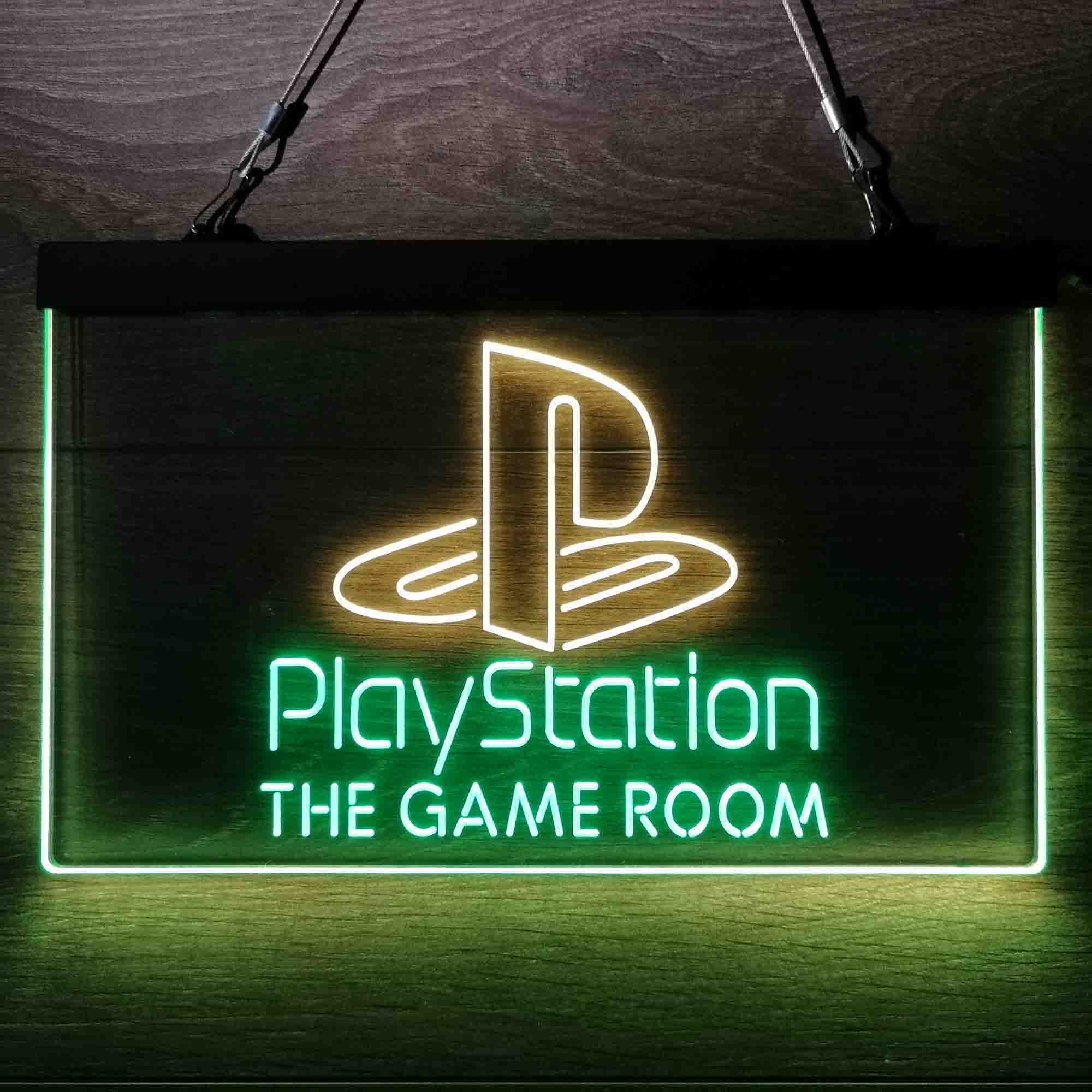 Personalized Playstation Game Room Neon-Like LED Sign Gamer Gift