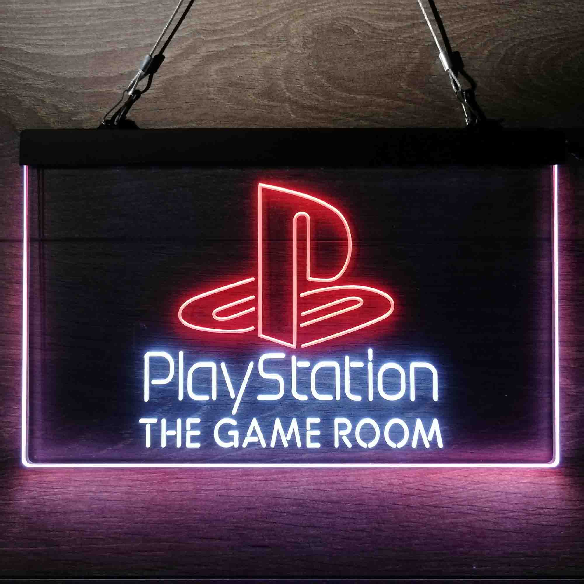 Personalized Playstation Game Room Neon-Like LED Sign Gamer Gift