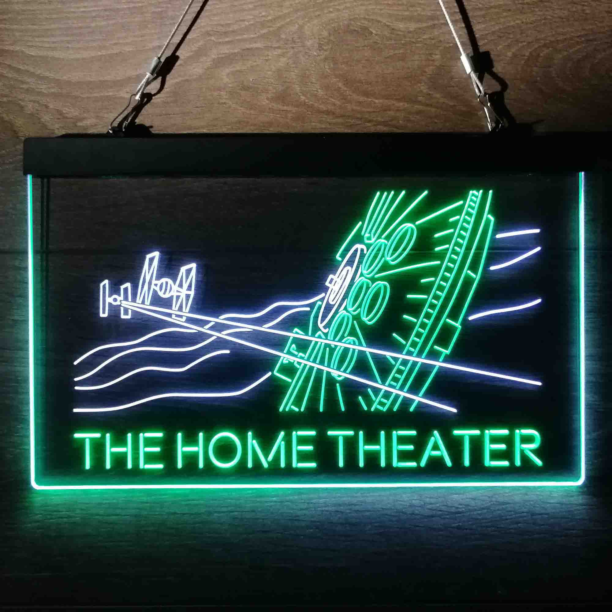 Personalized Star Wars Millenium Falcon Neon-Like LED Sign