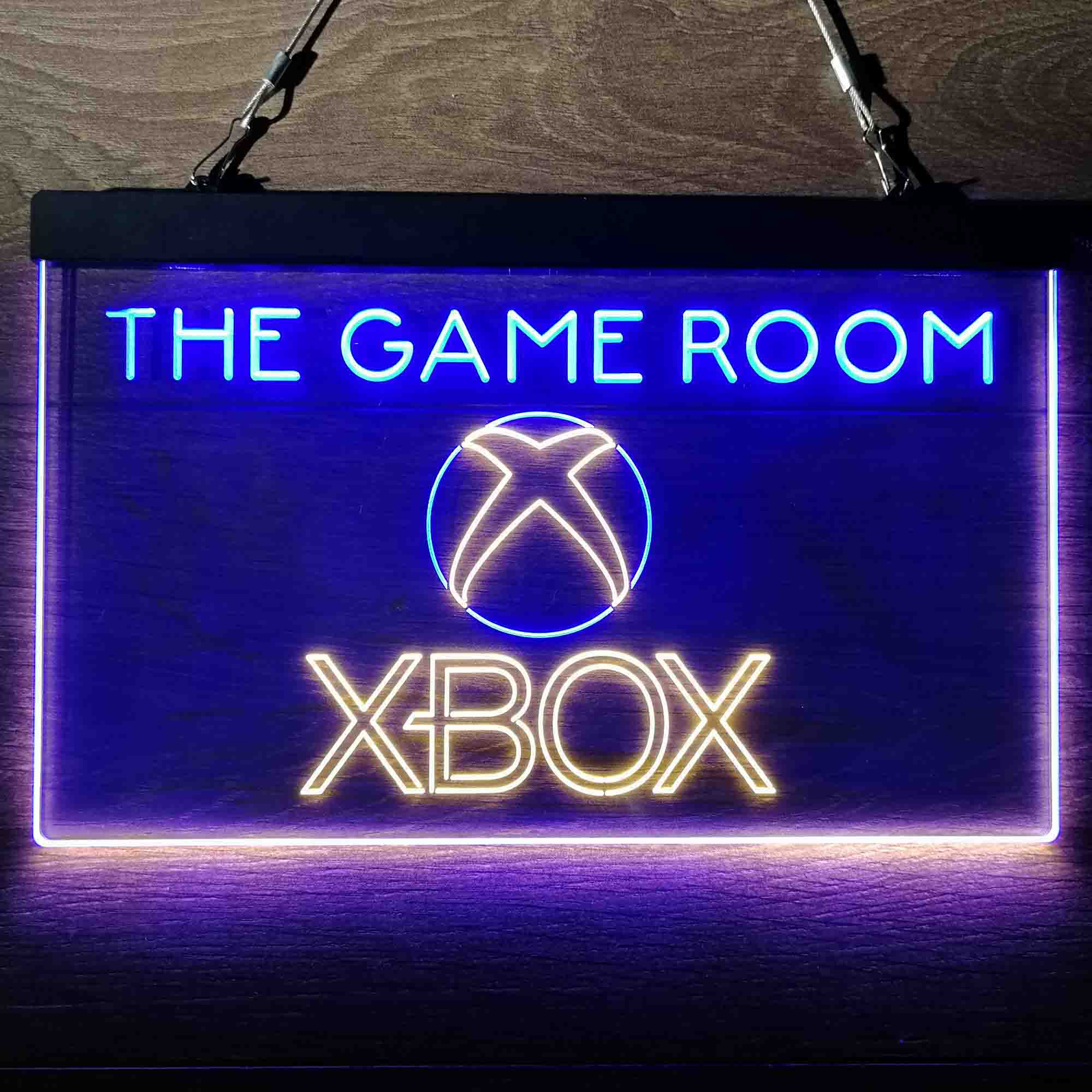 Personalized Xbox Neon-Like LED Sign, Game Room Decor Gift