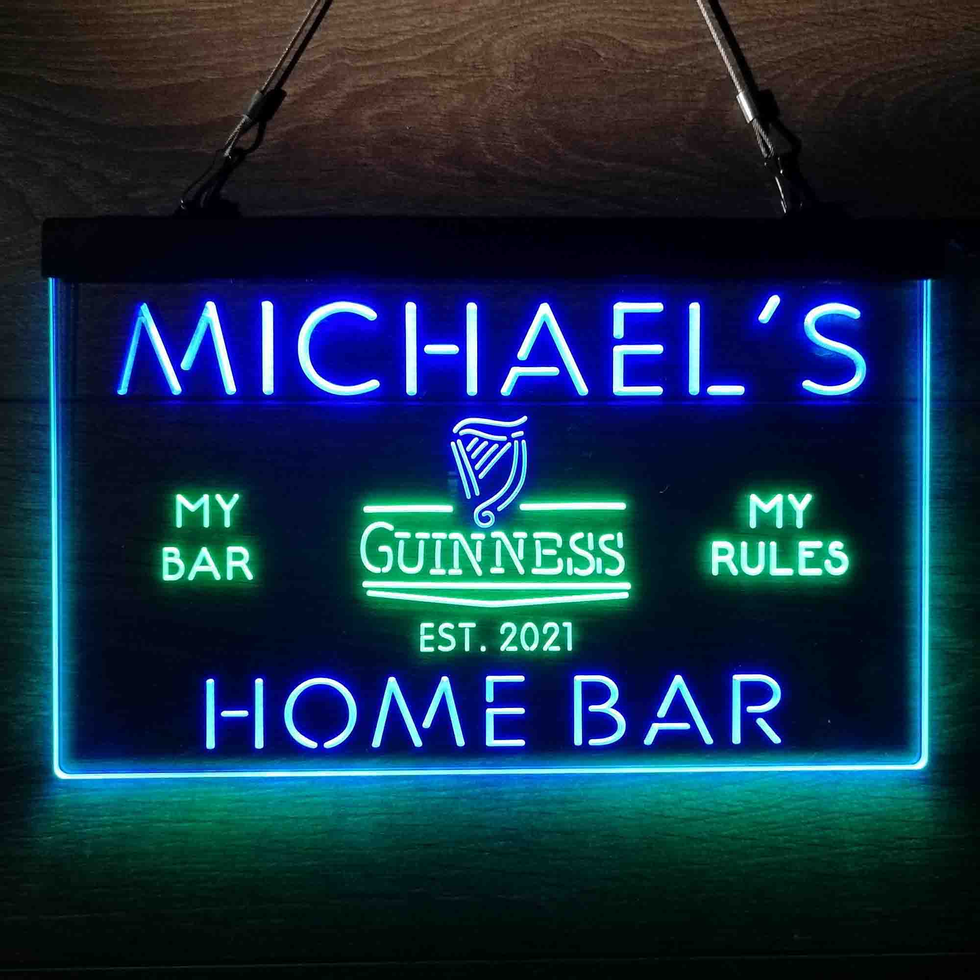 Personalized Guinness Classic Beer Bar Neon-Like LED Sign - ProLedSign