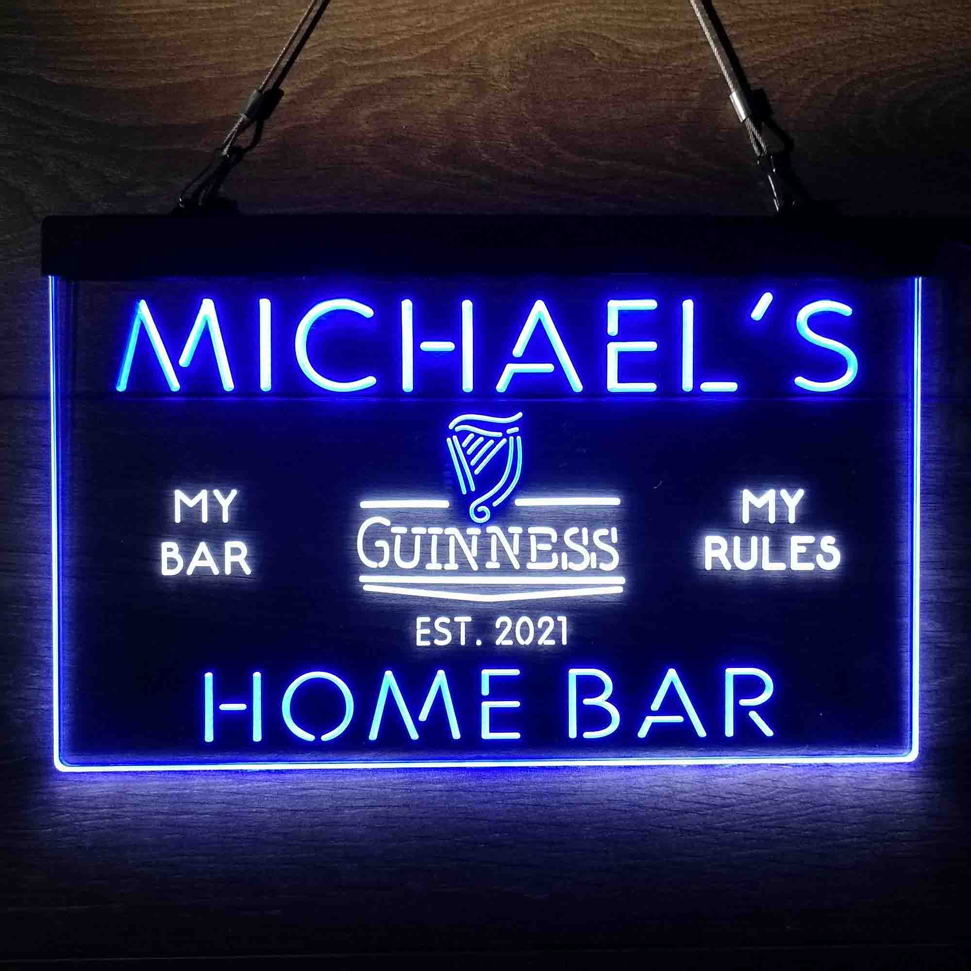 Personalized Guinness Classic Beer Bar Neon-Like LED Sign - ProLedSign