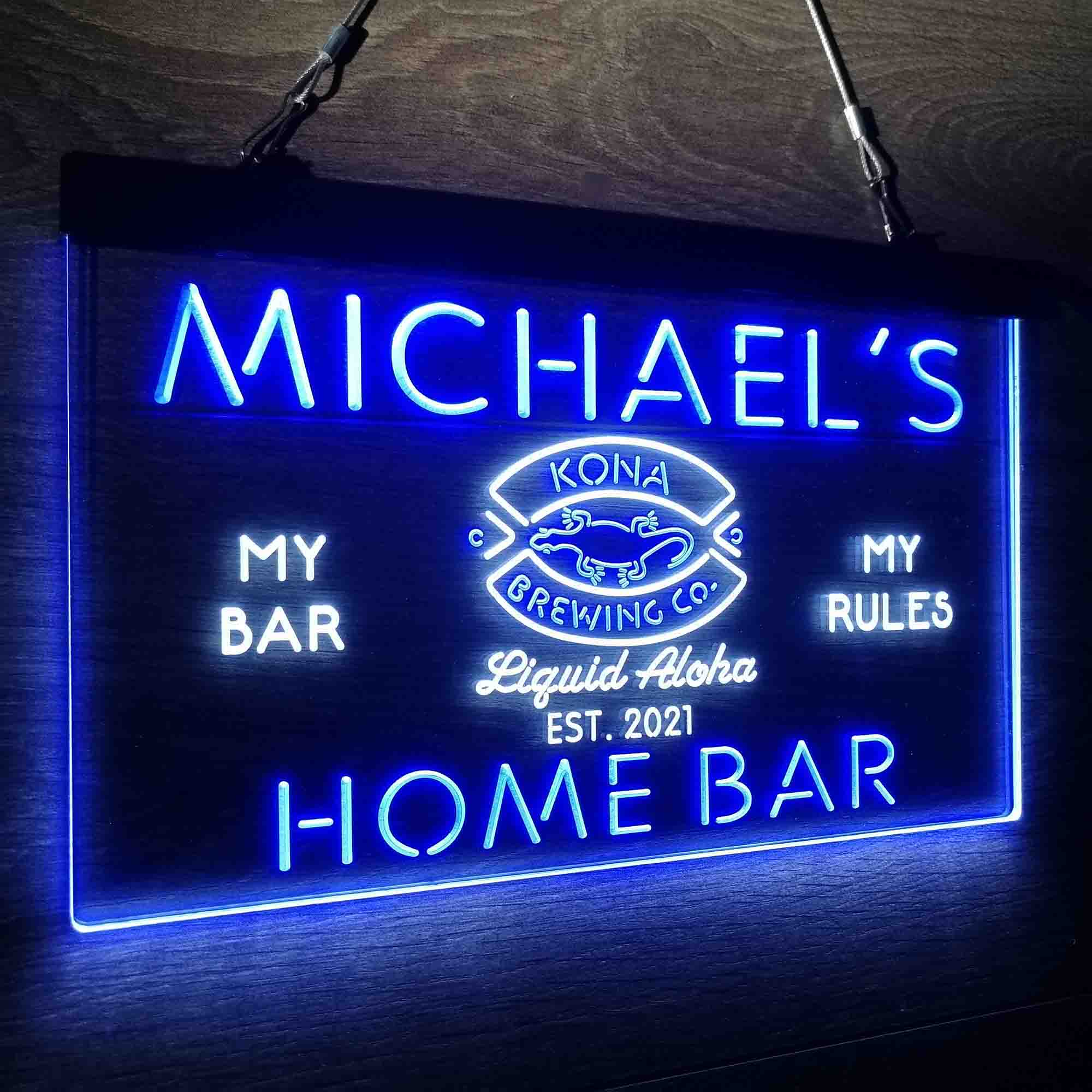 Personalized Kona Brewing Company Beer Neon-Like LED Sign - ProLedSign