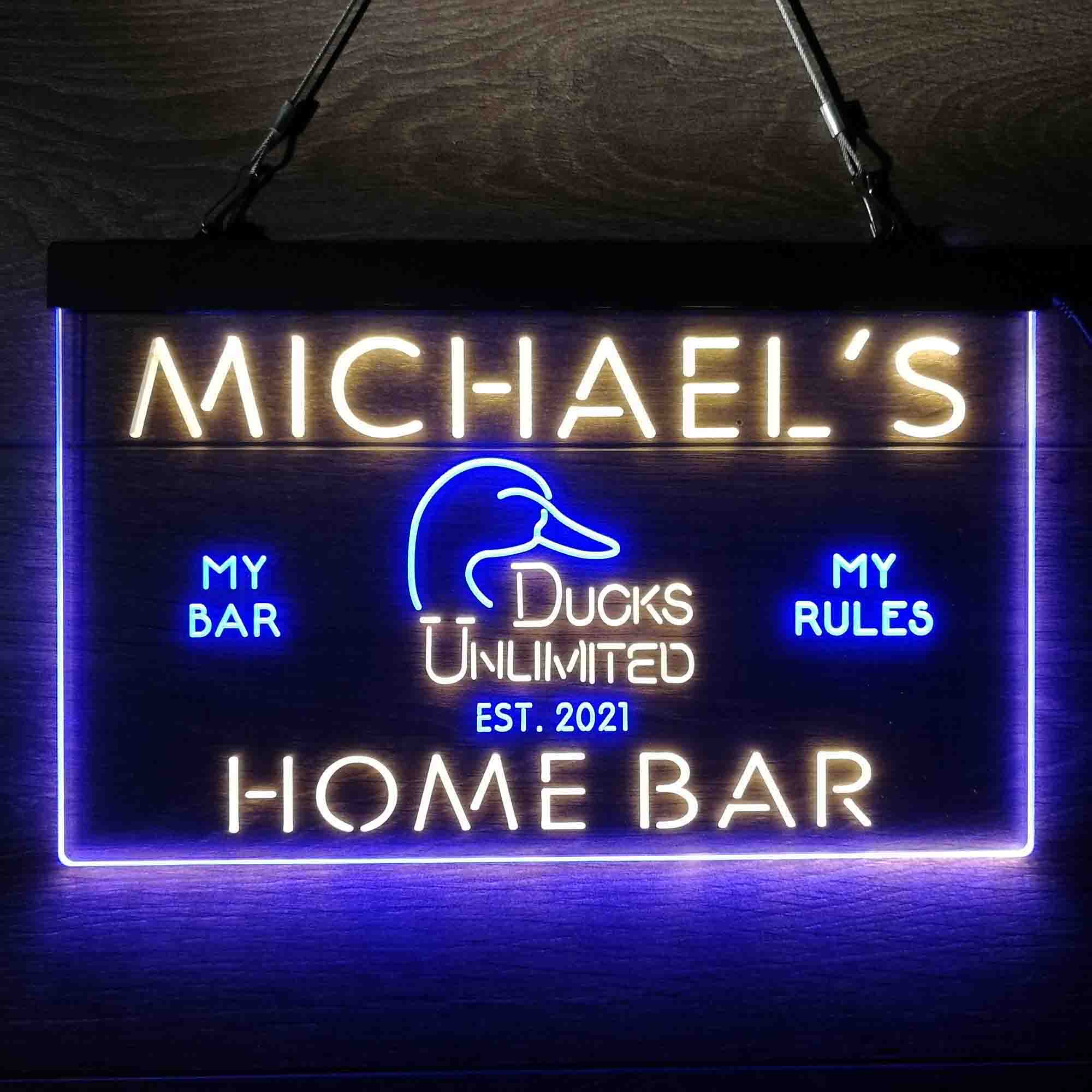 Personalized Ducks Unlimited Neon-Like LED Sign - ProLedSign