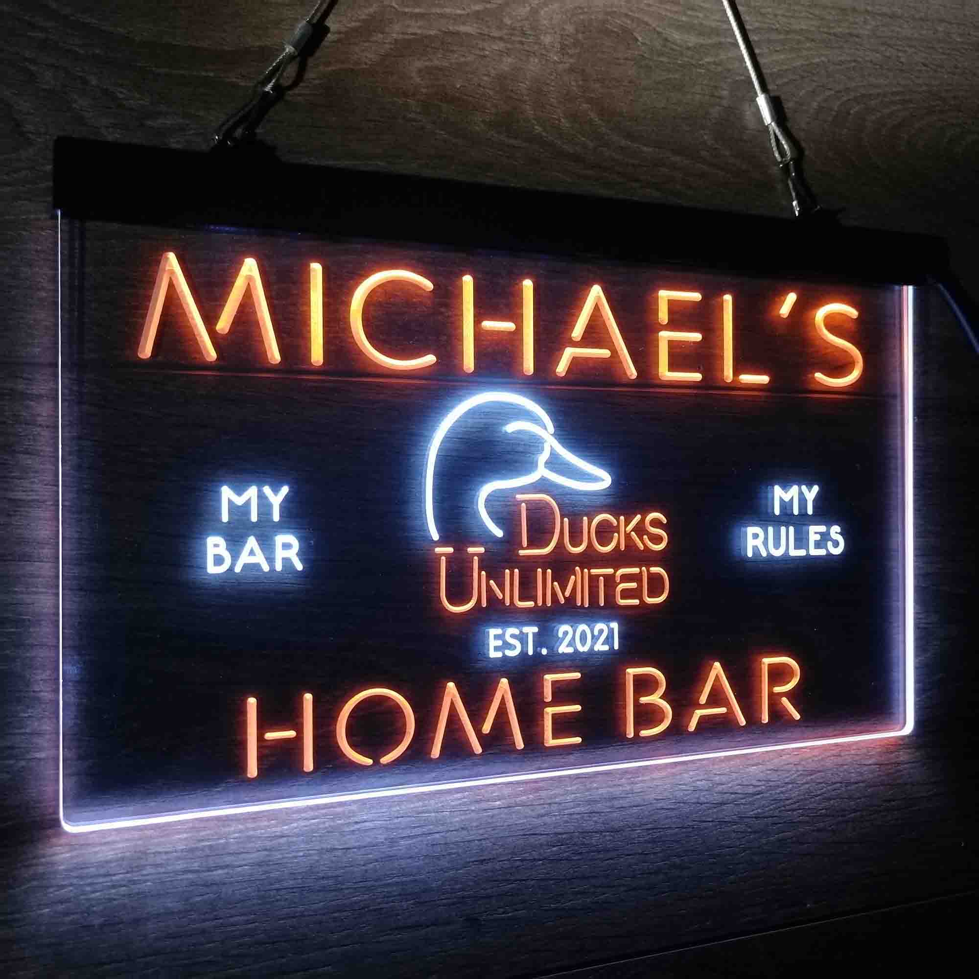 Personalized Ducks Unlimited Neon-Like LED Sign - ProLedSign