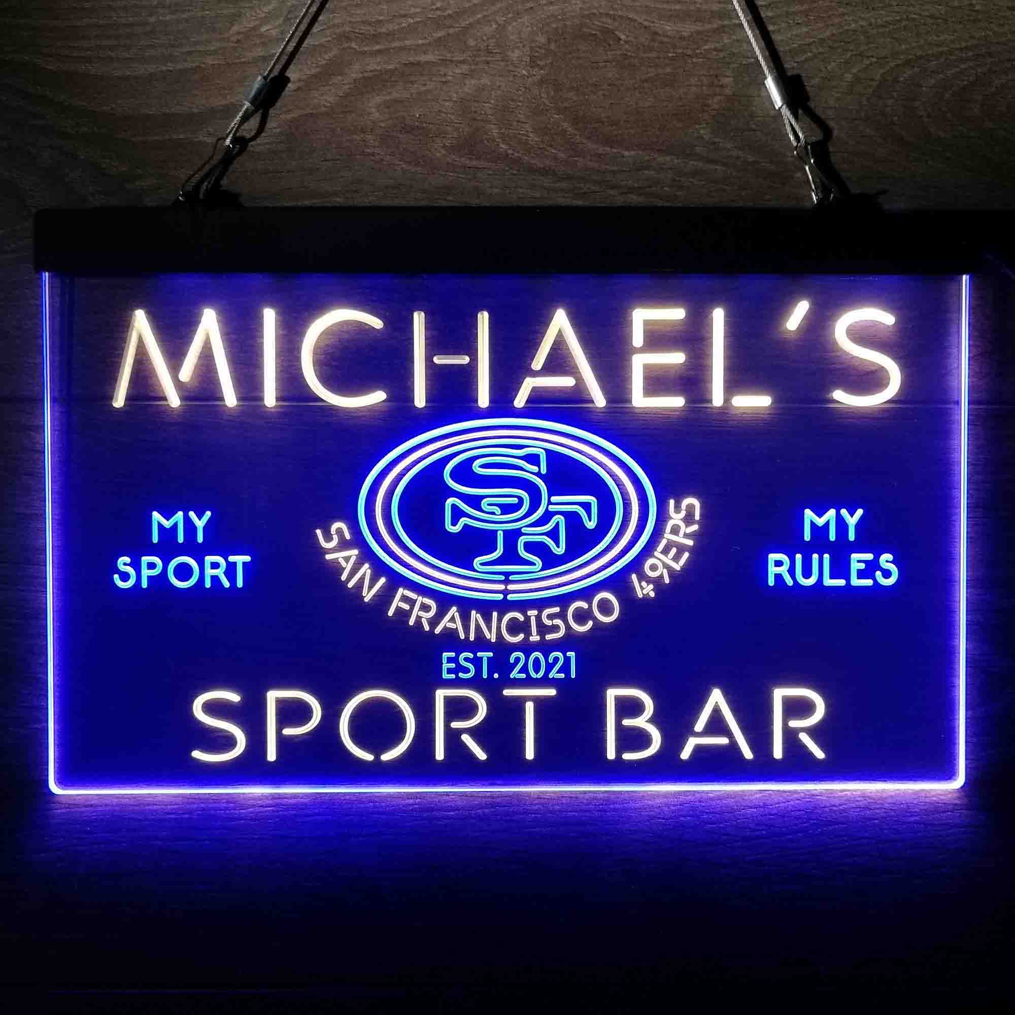 Personalized San Francisco 49ers Neon-Like LED Sign - ProLedSign