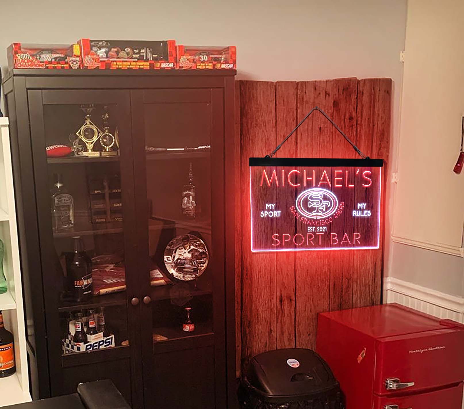 Personalized San Francisco 49ers Neon-Like LED Sign