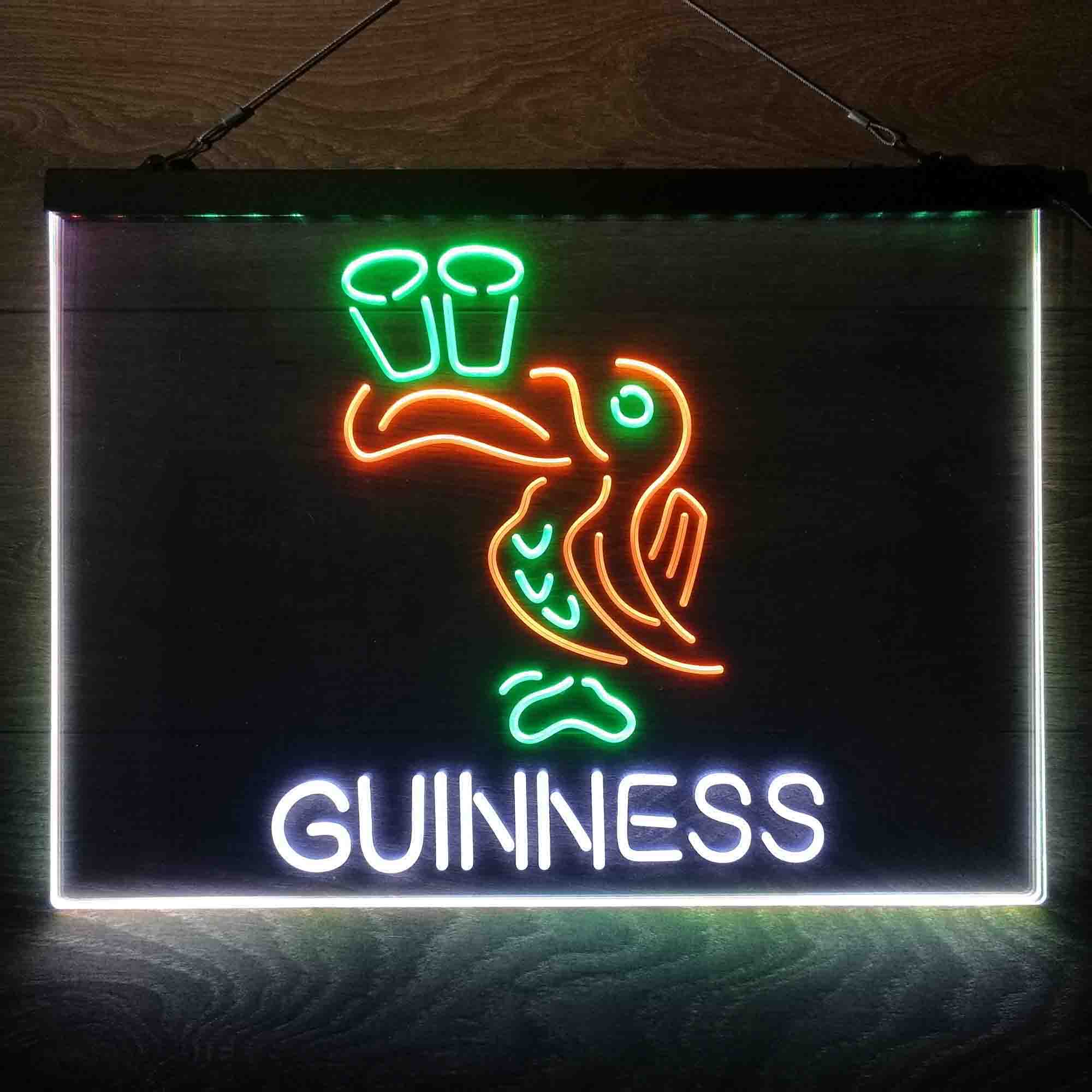 Lovely Day Guinness Neon 3-Color LED Sign