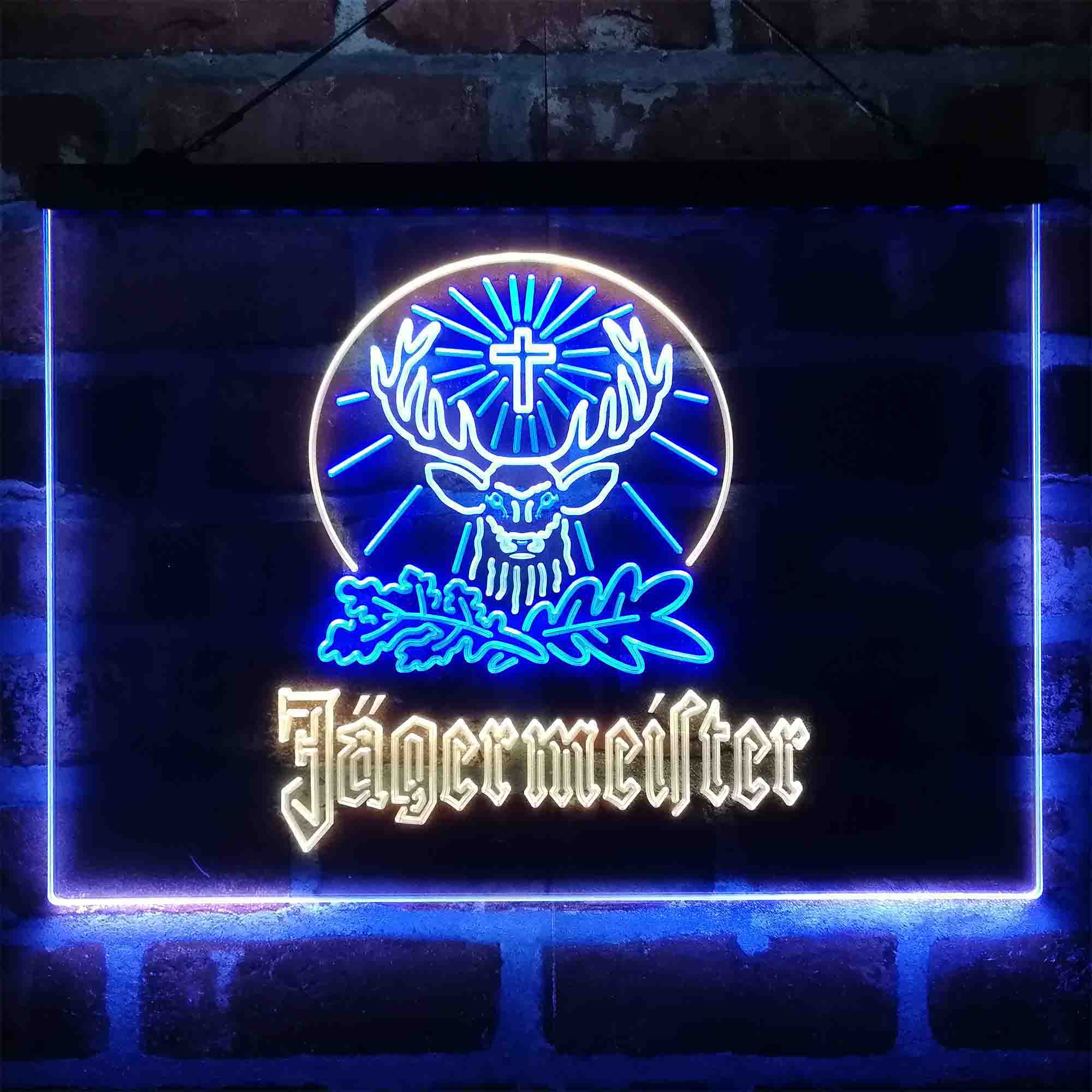 Jagermeister Wine Neon-Like LED Sign