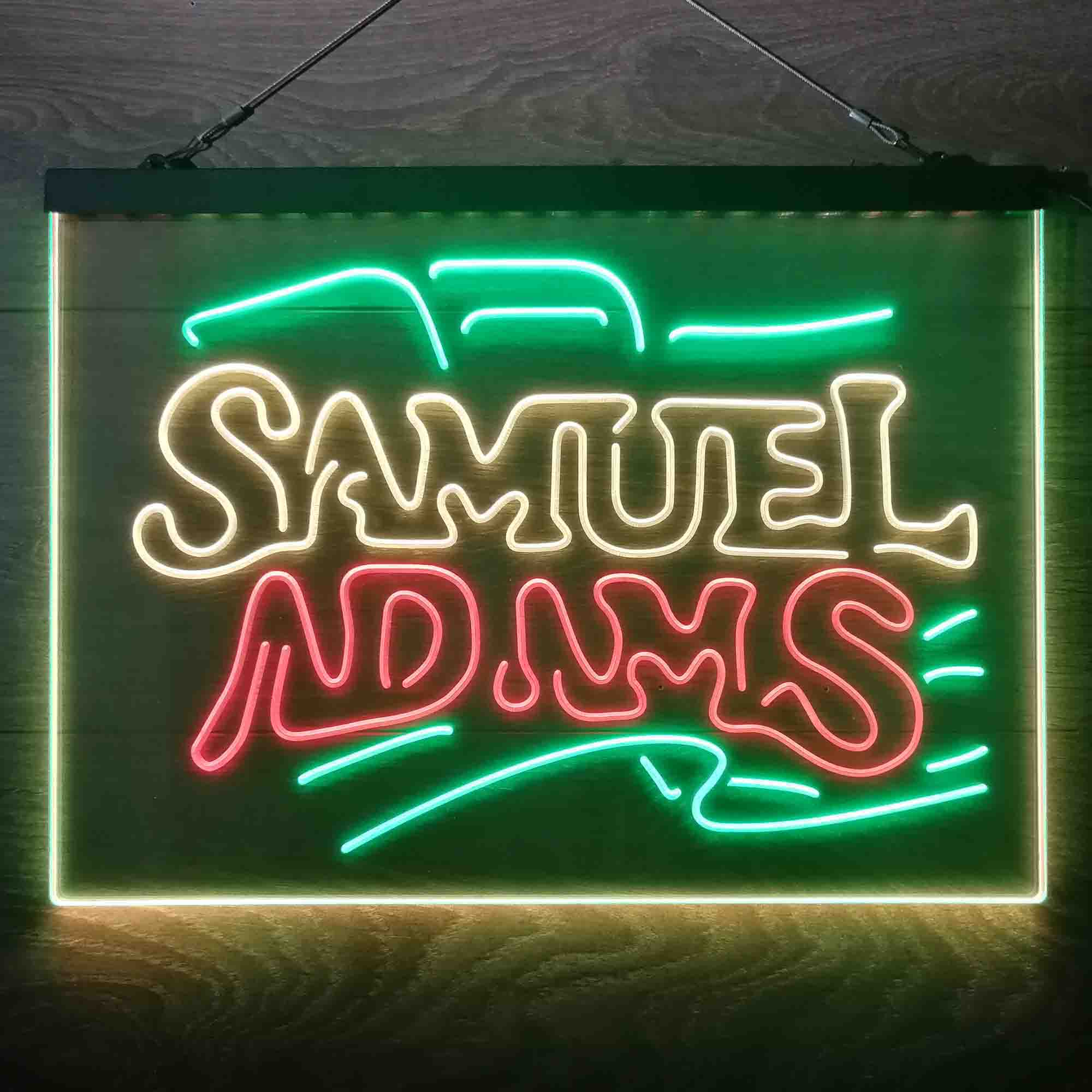 Samuel Adams Neon 3-Color LED Sign