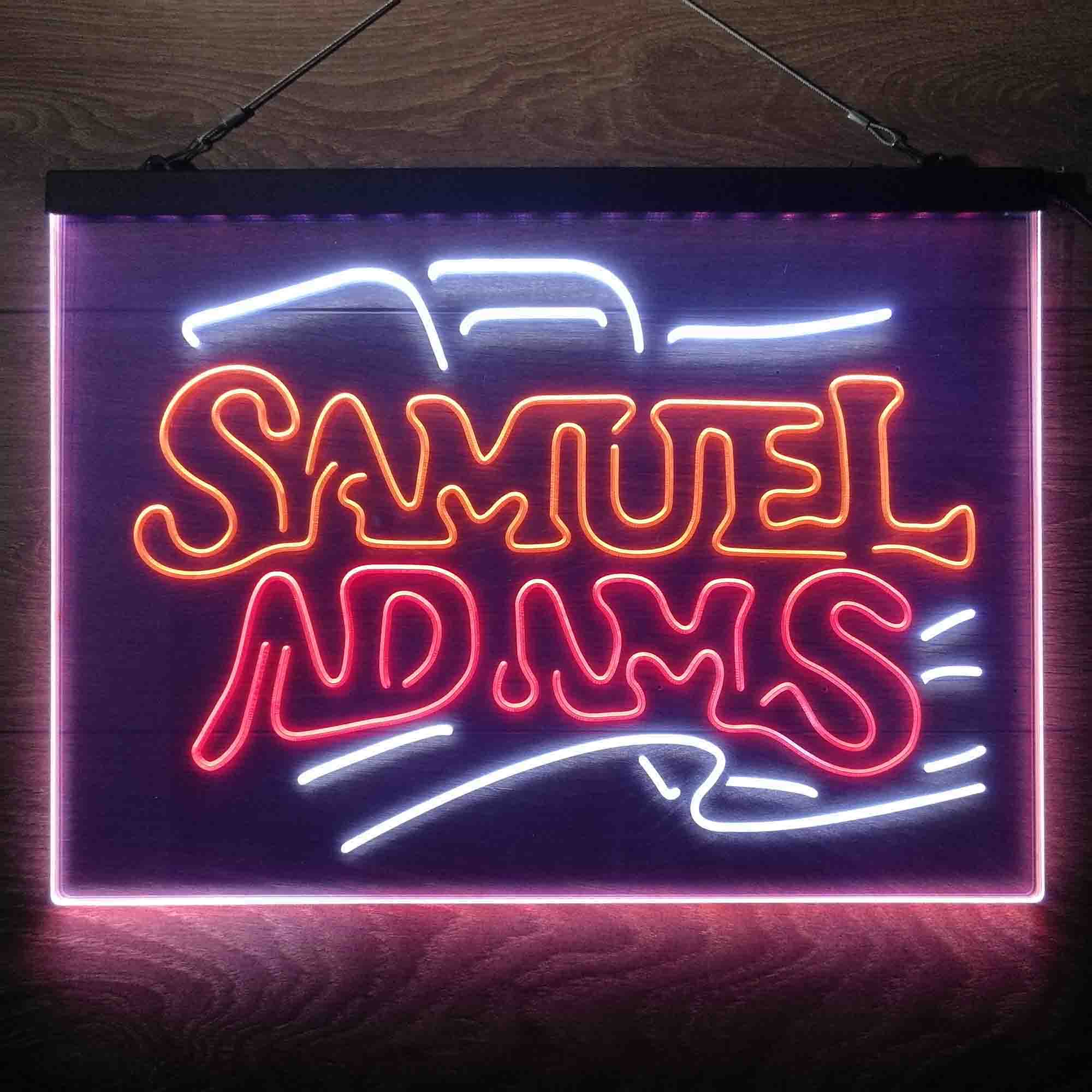 Samuel Adams Neon 3-Color LED Sign