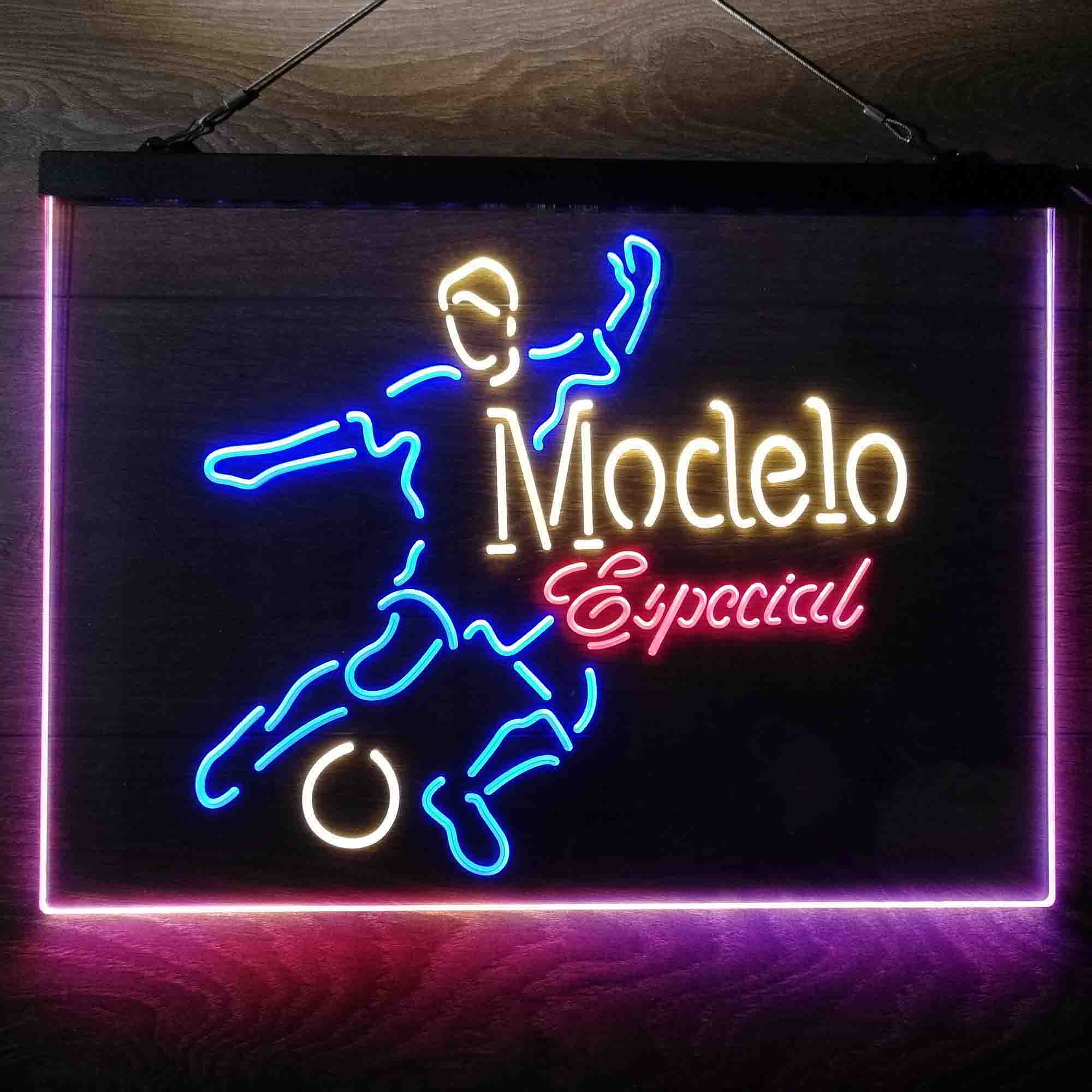 Modelo Especial Football Bar  Neon 3-Color LED Sign