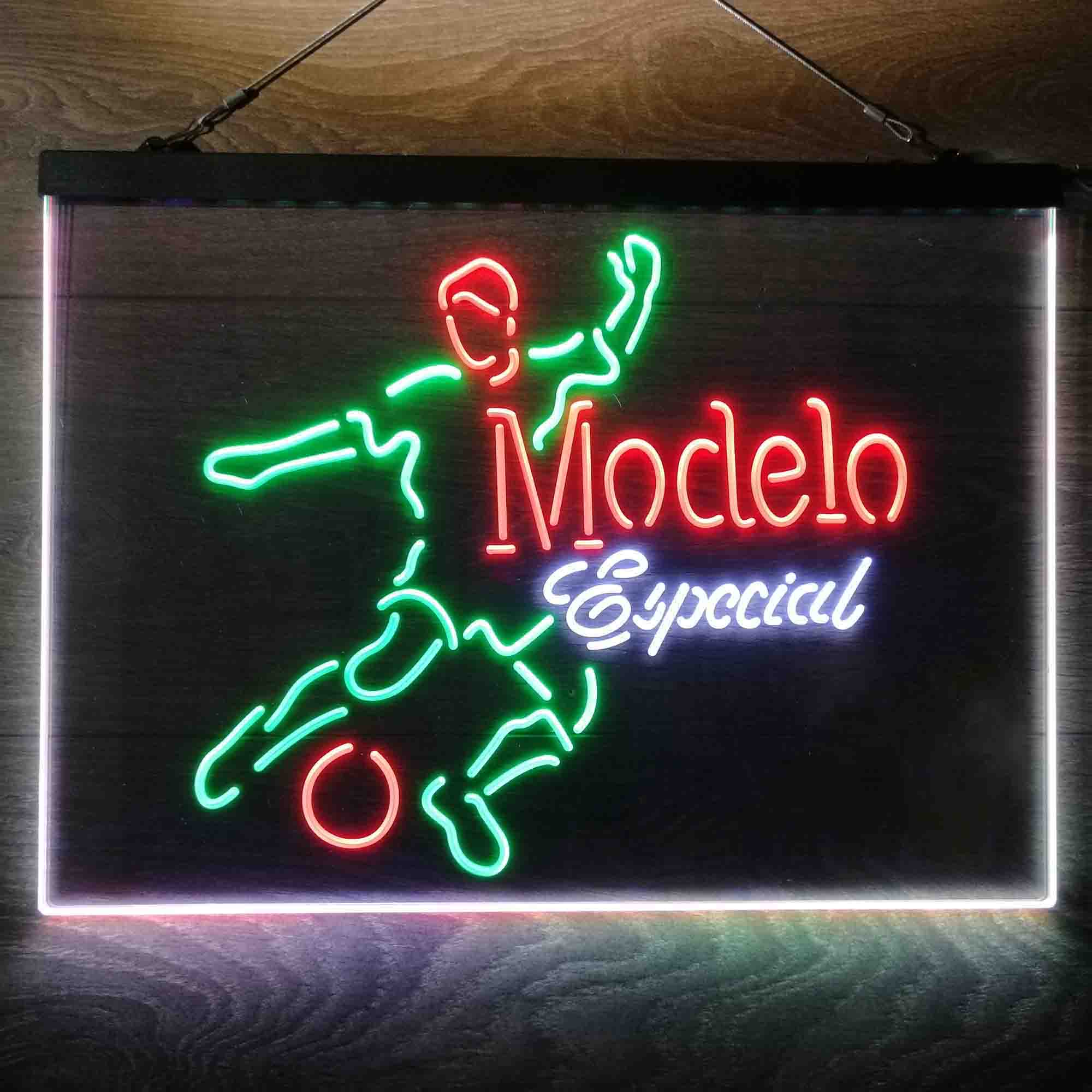 Modelo Especial Football Bar  Neon 3-Color LED Sign