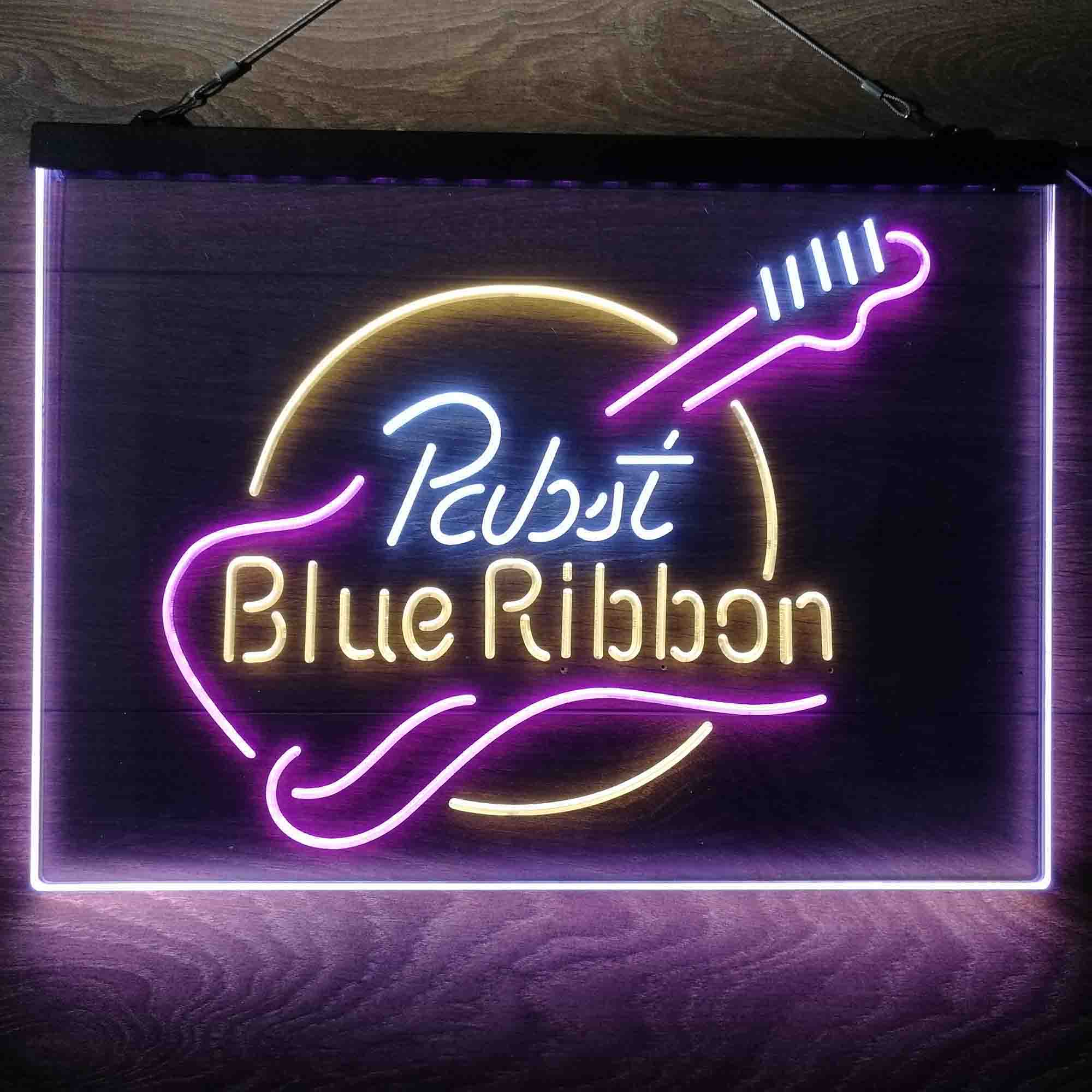 Pabst Blue Ribbon Neon 3-Color LED Sign Neon 3-Color LED Sign