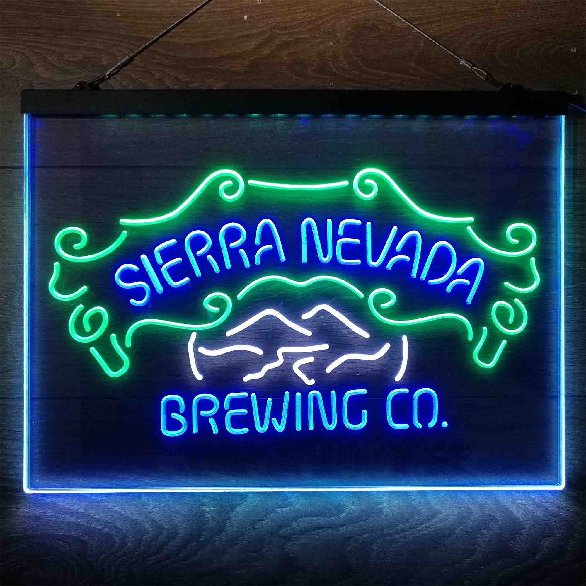 Sierra Nevada Beer  Neon 3-Color LED Sign