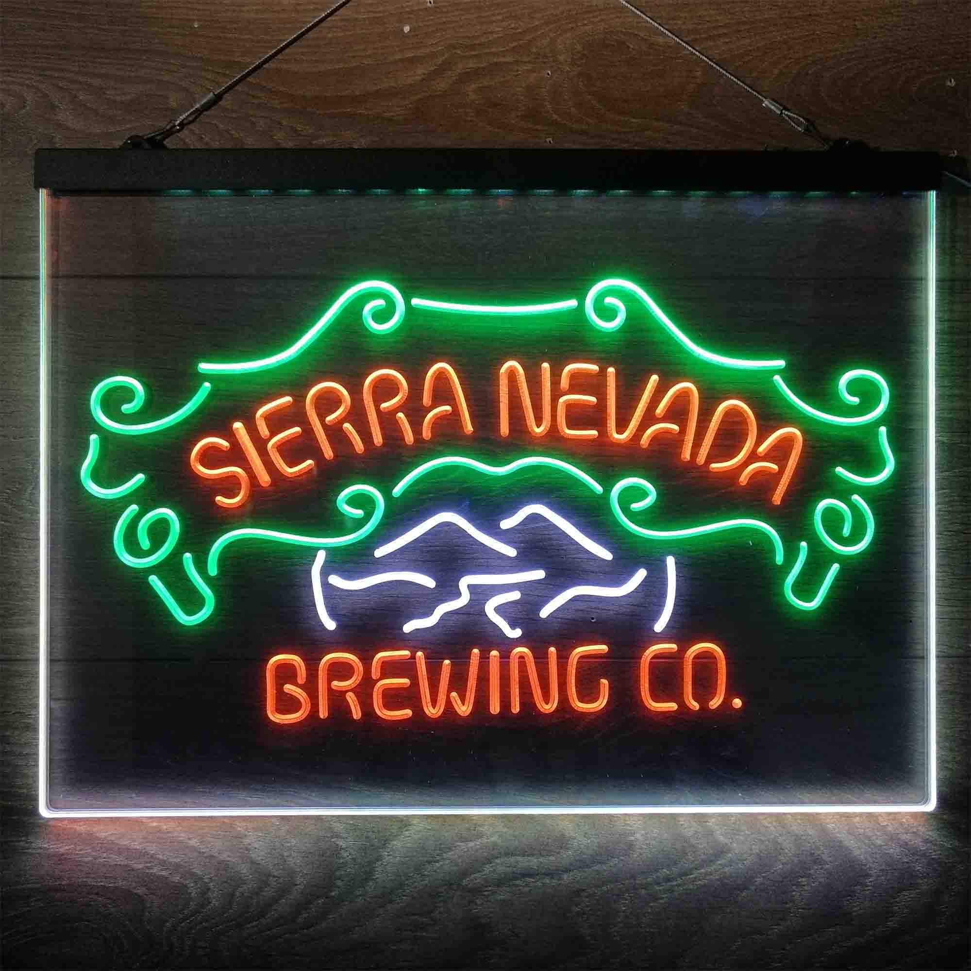 Sierra Nevada Beer  Neon 3-Color LED Sign