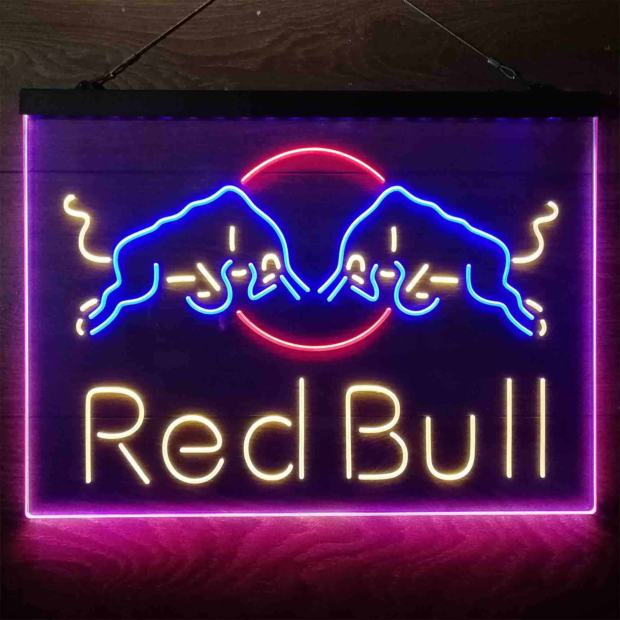 Red Bull Sport  Neon 3-Color LED Sign