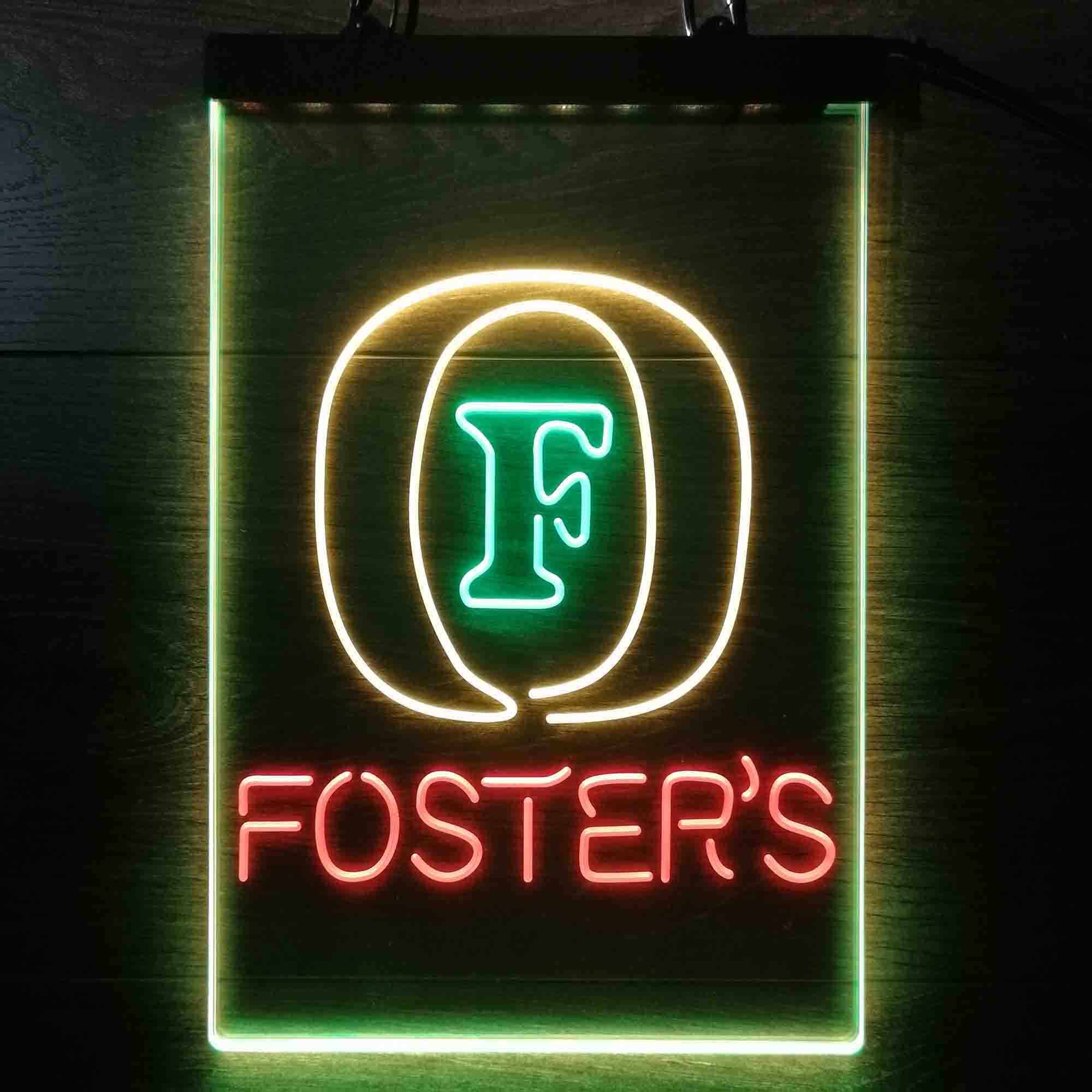 Foster's Beer Neon LED Sign 3 Colors