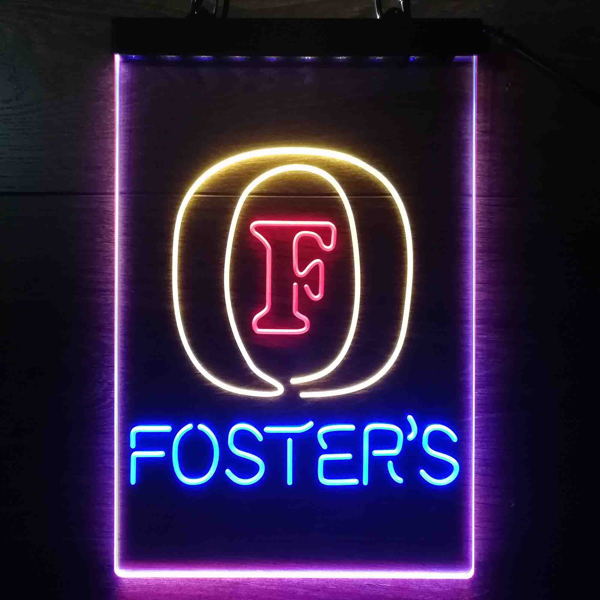 Foster's Beer Neon LED Sign 3 Colors