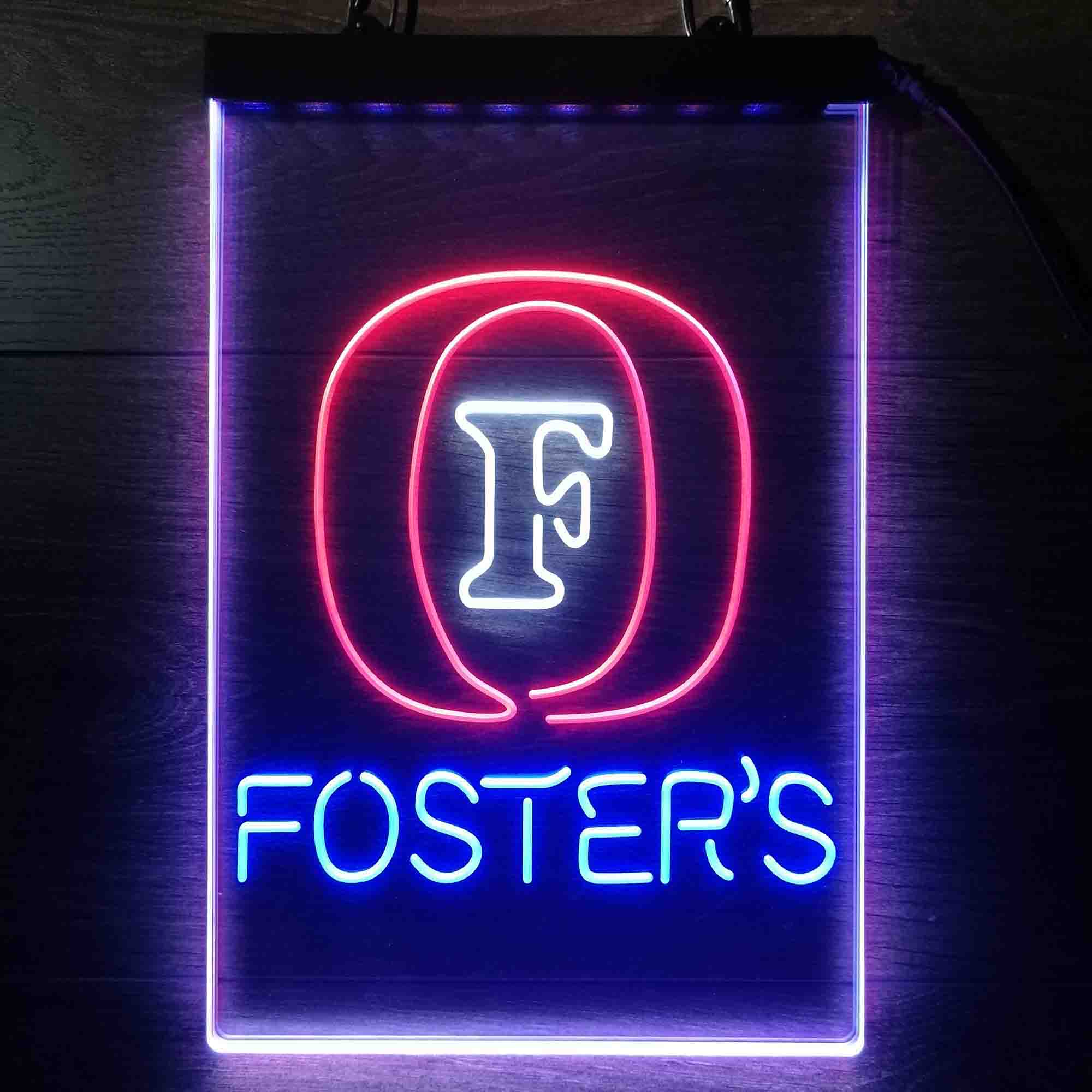 Foster's Beer Neon LED Sign 3 Colors