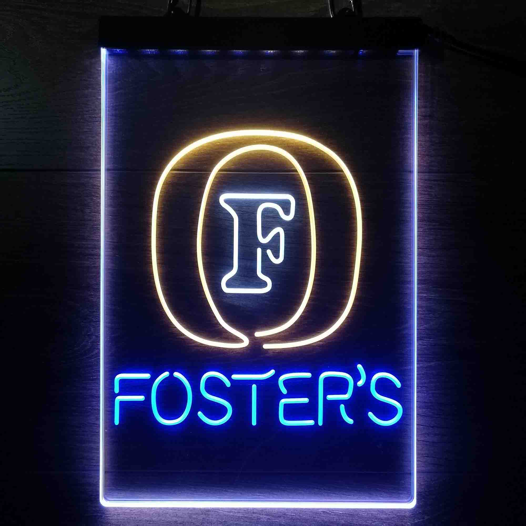 Foster's Beer Neon LED Sign 3 Colors