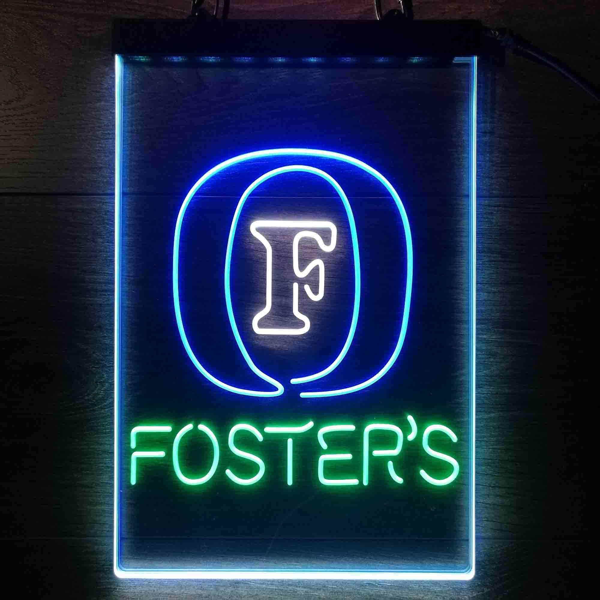 Foster's Beer Neon LED Sign 3 Colors