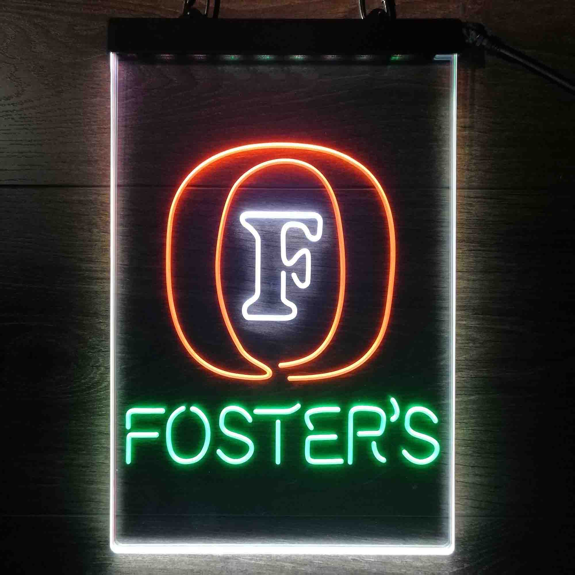 Foster's Beer Neon LED Sign 3 Colors