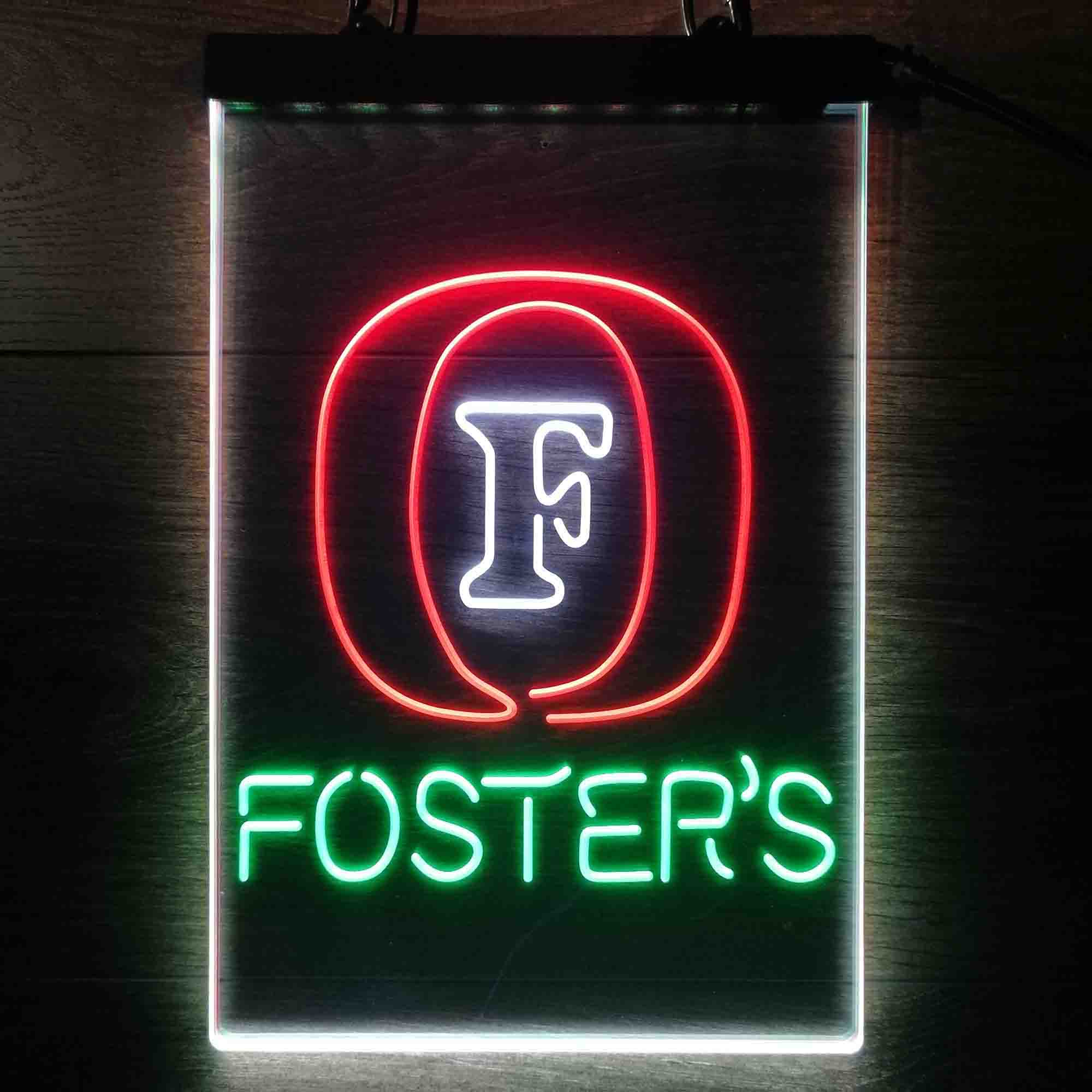 Foster's Beer Neon LED Sign 3 Colors