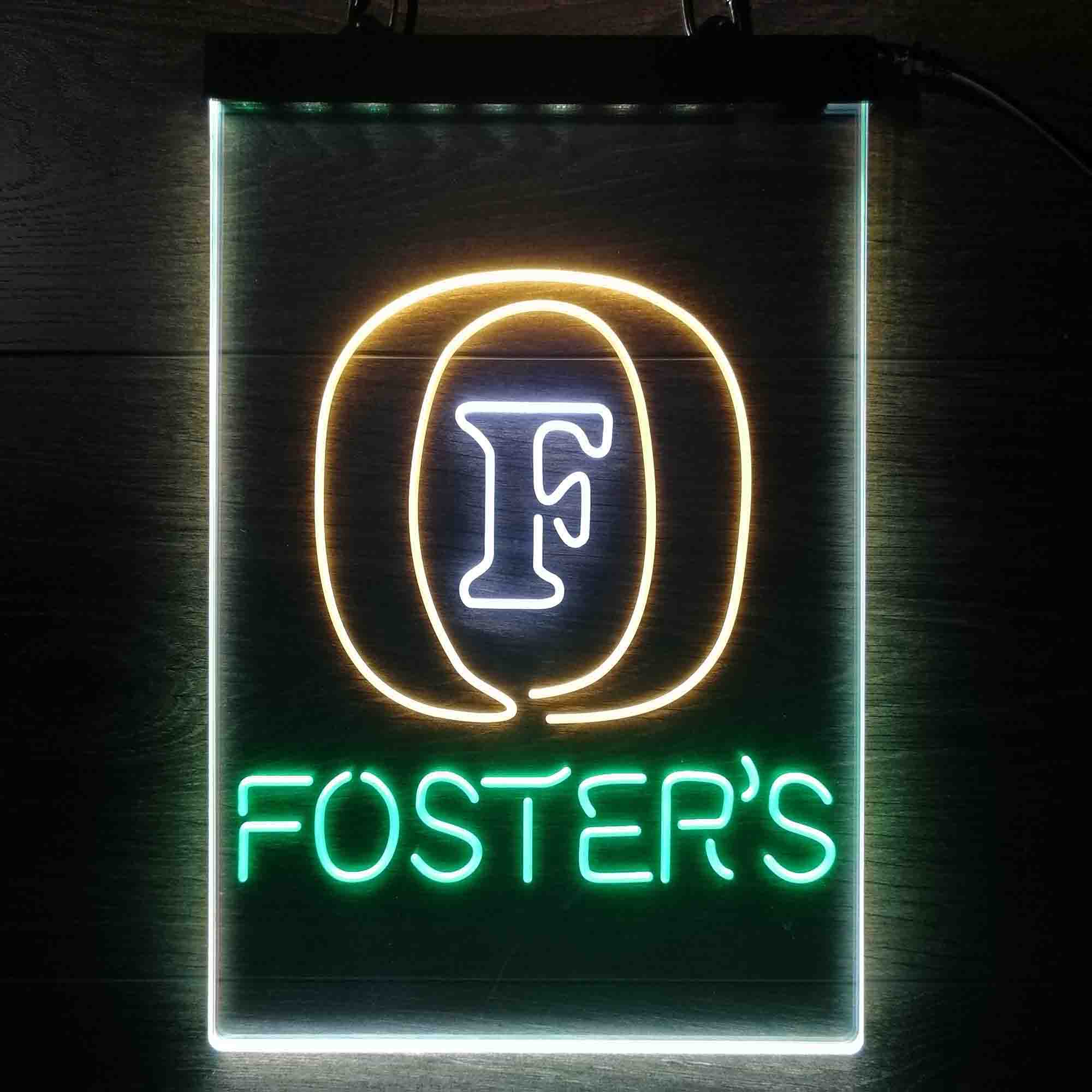 Foster's Beer Neon LED Sign 3 Colors