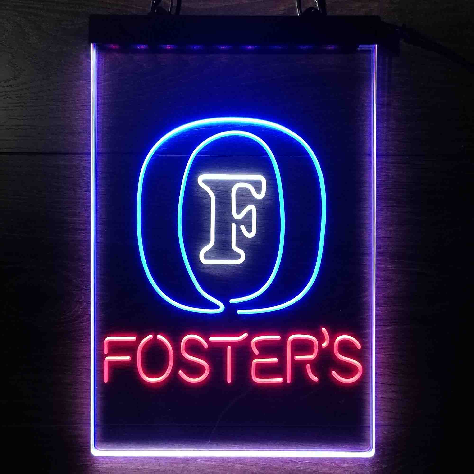 Foster's Beer Neon LED Sign 3 Colors