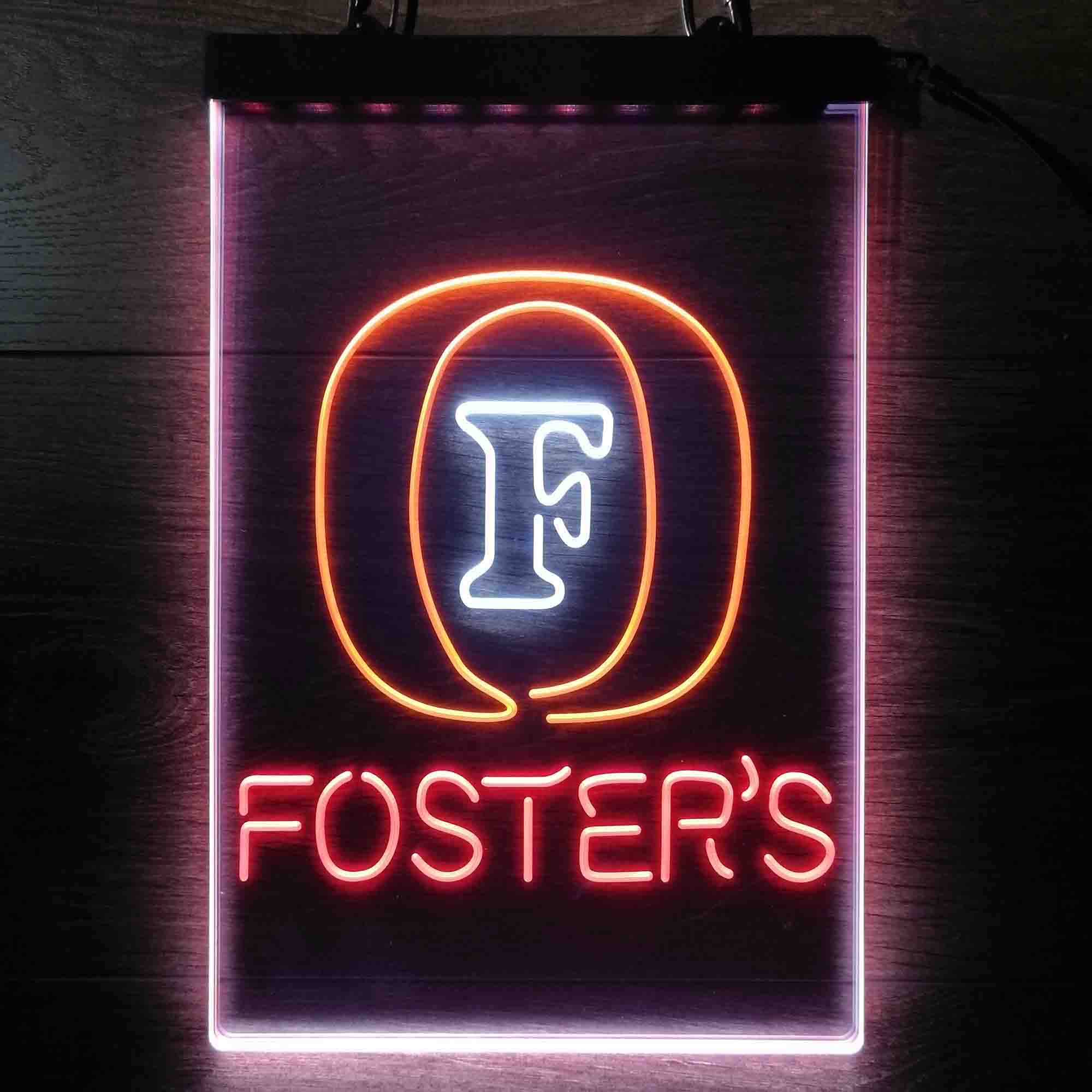 Foster's Beer Neon LED Sign 3 Colors