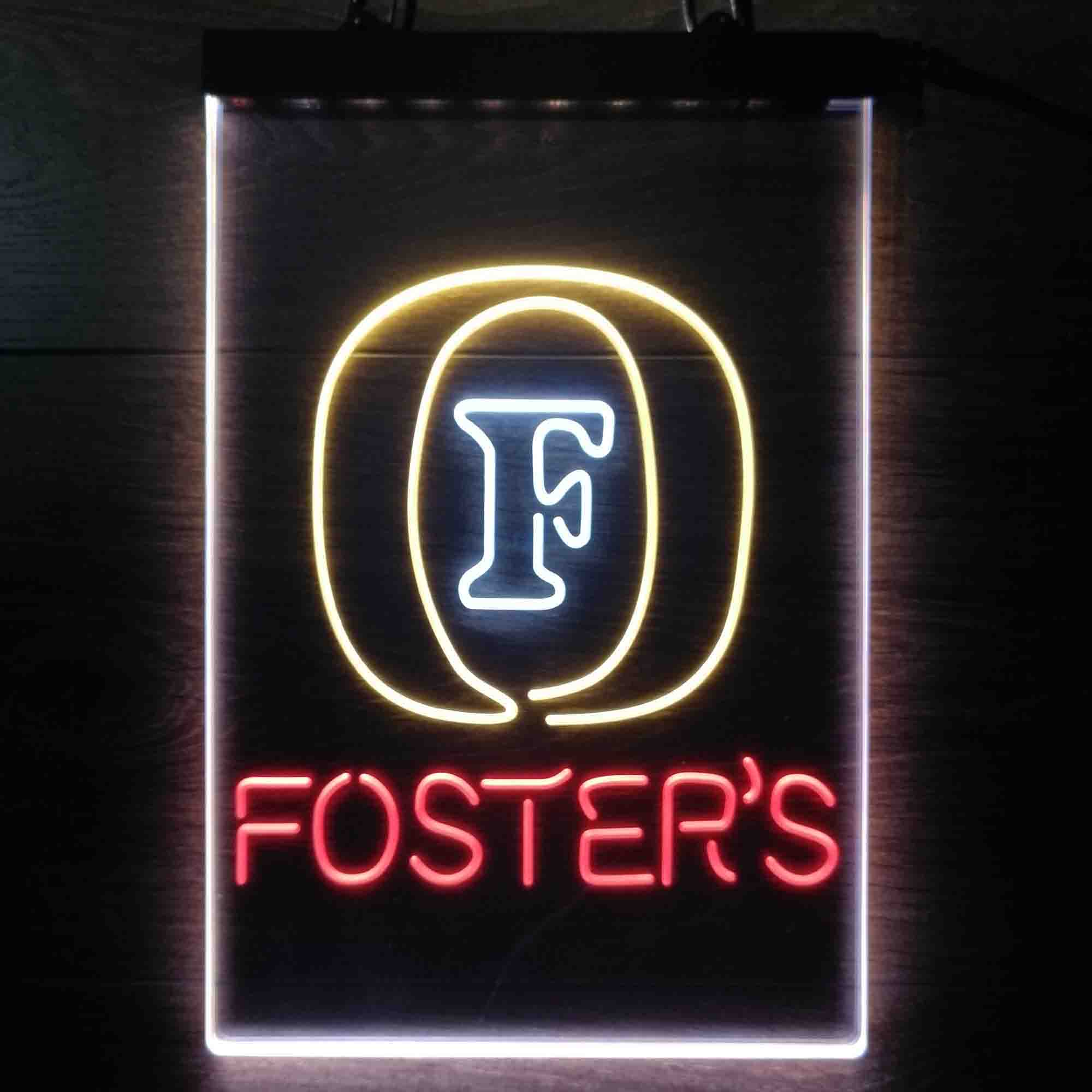 Foster's Beer Neon LED Sign 3 Colors