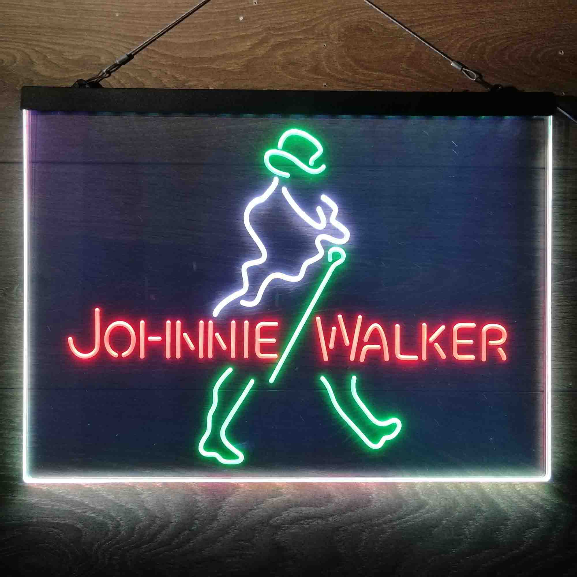 Johnnie Walker  Neon 3-Color LED Sign