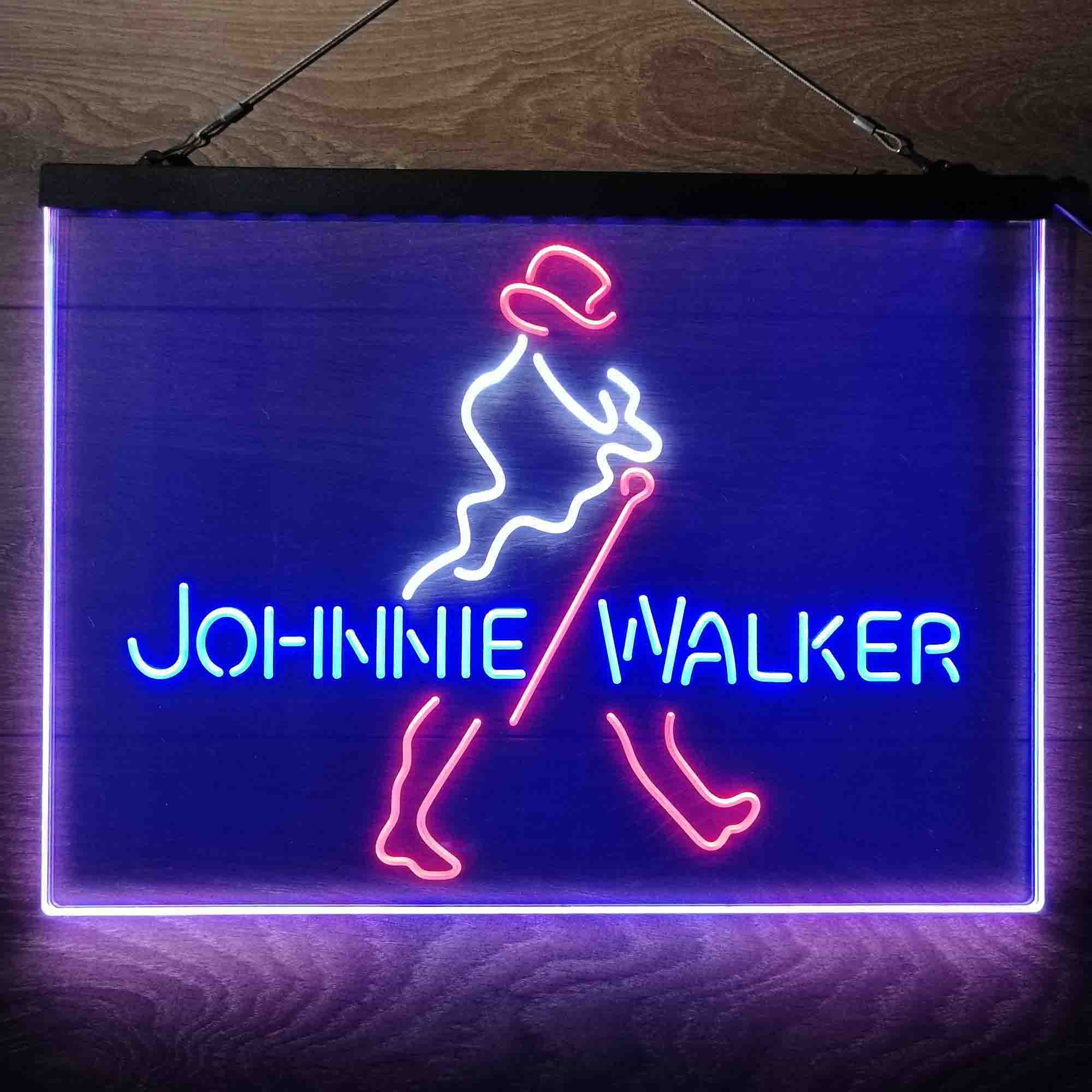 Johnnie Walker  Neon 3-Color LED Sign