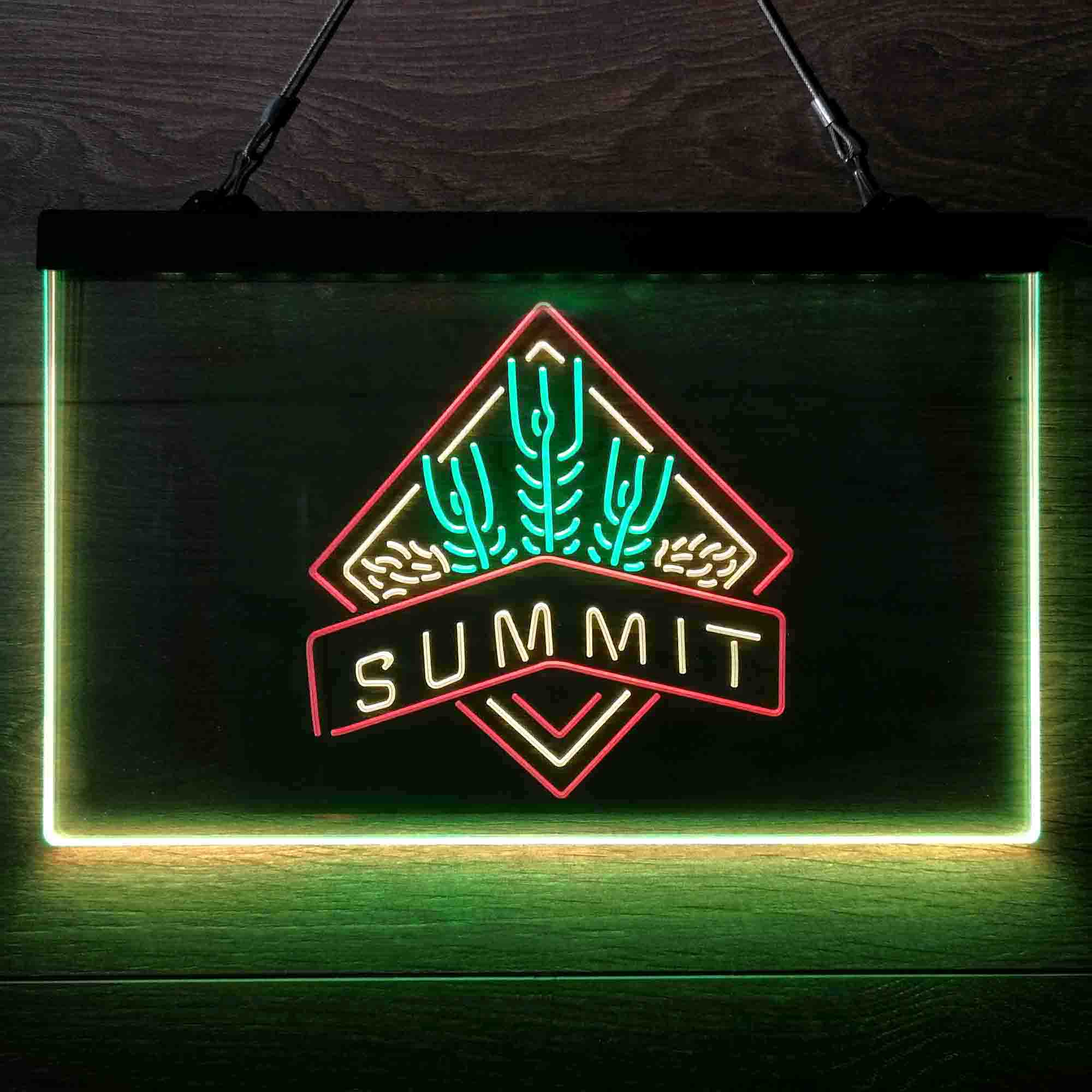 Summit Brewing  Neon 3-Color LED Sign