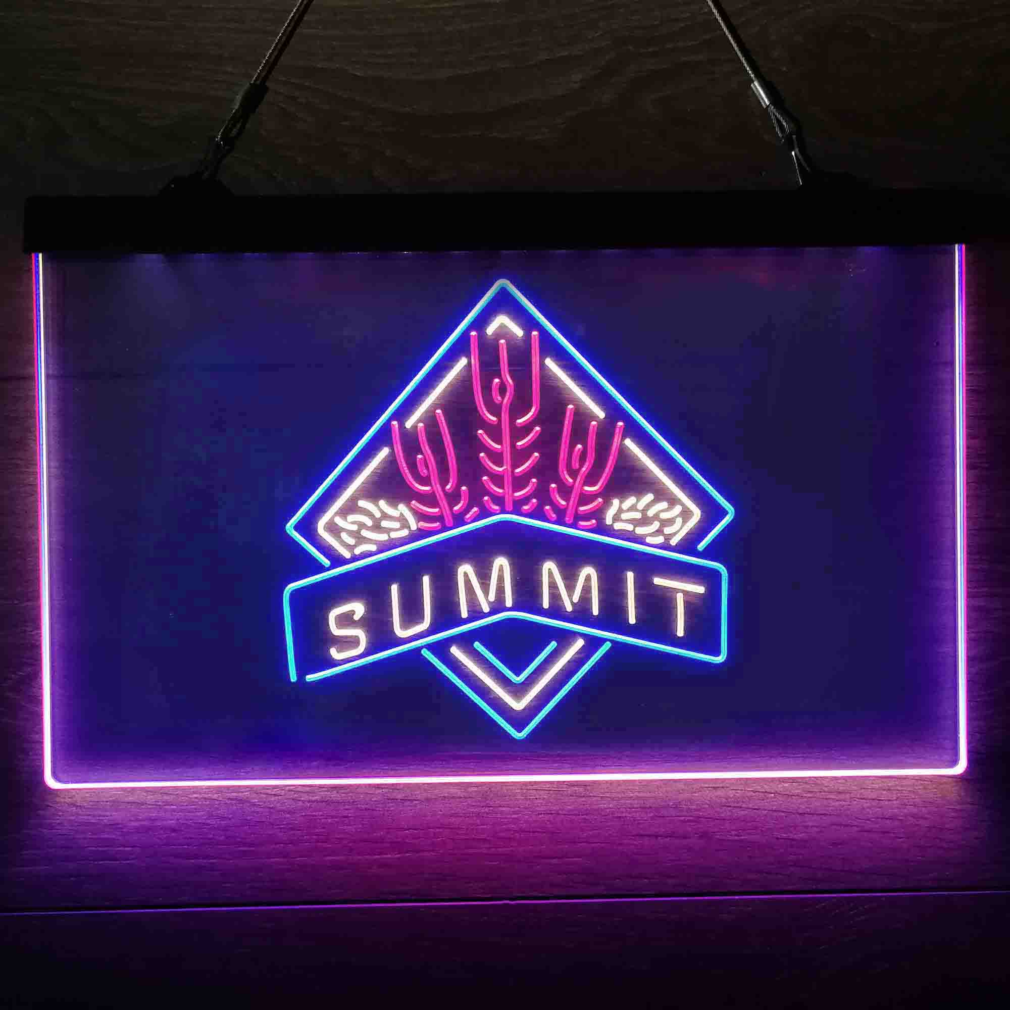 Summit Brewing  Neon 3-Color LED Sign