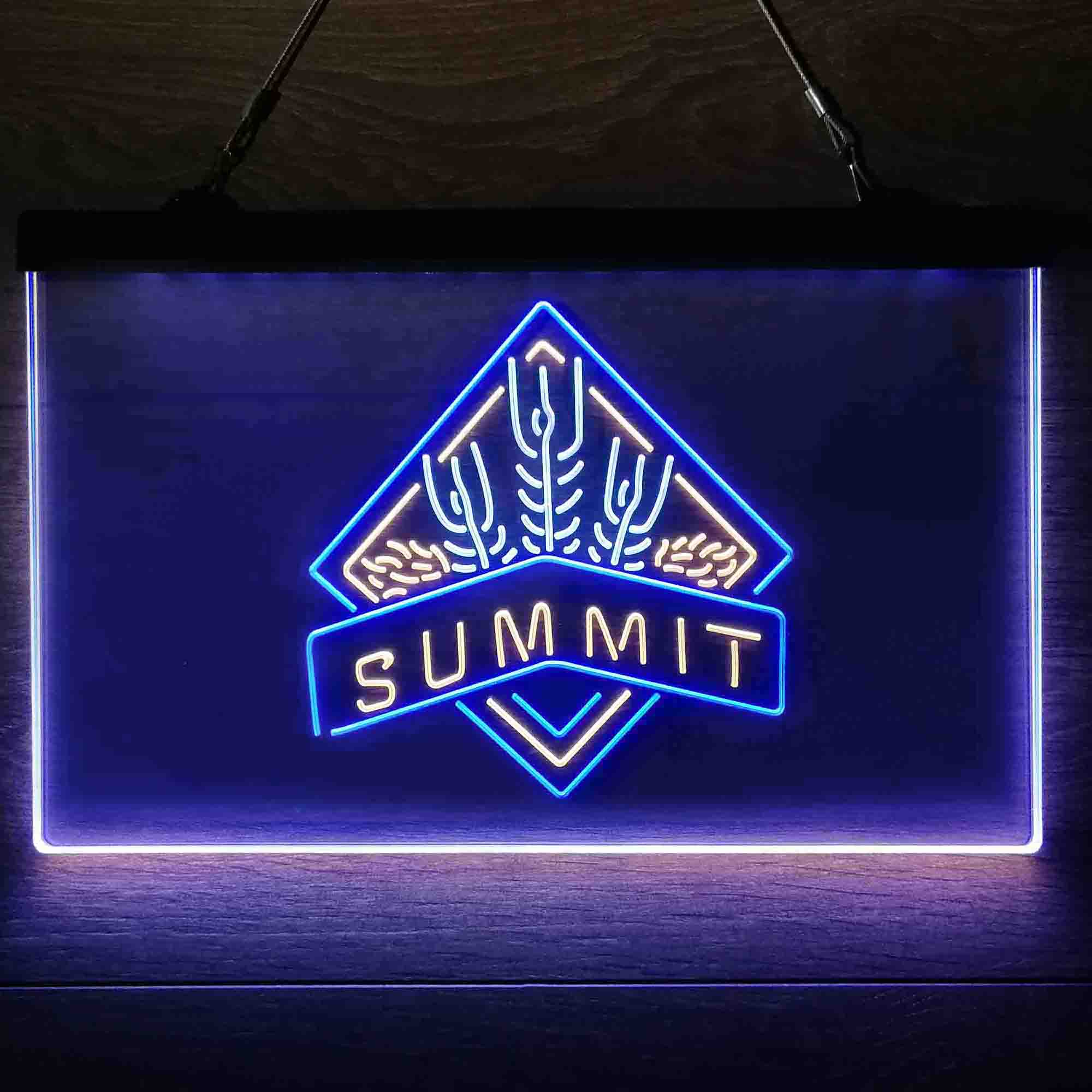 Summit Brewing  Neon 3-Color LED Sign