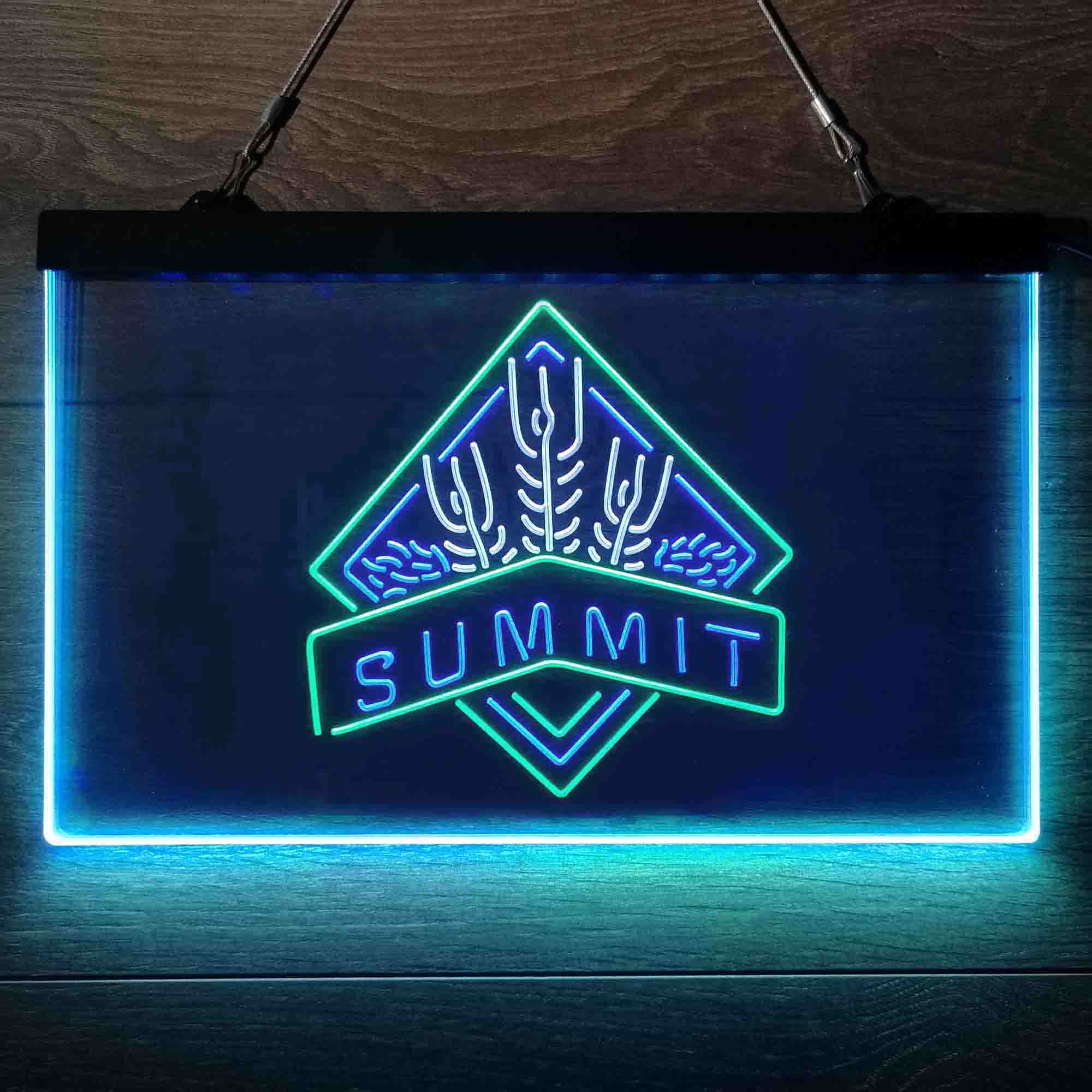 Summit Brewing  Neon 3-Color LED Sign